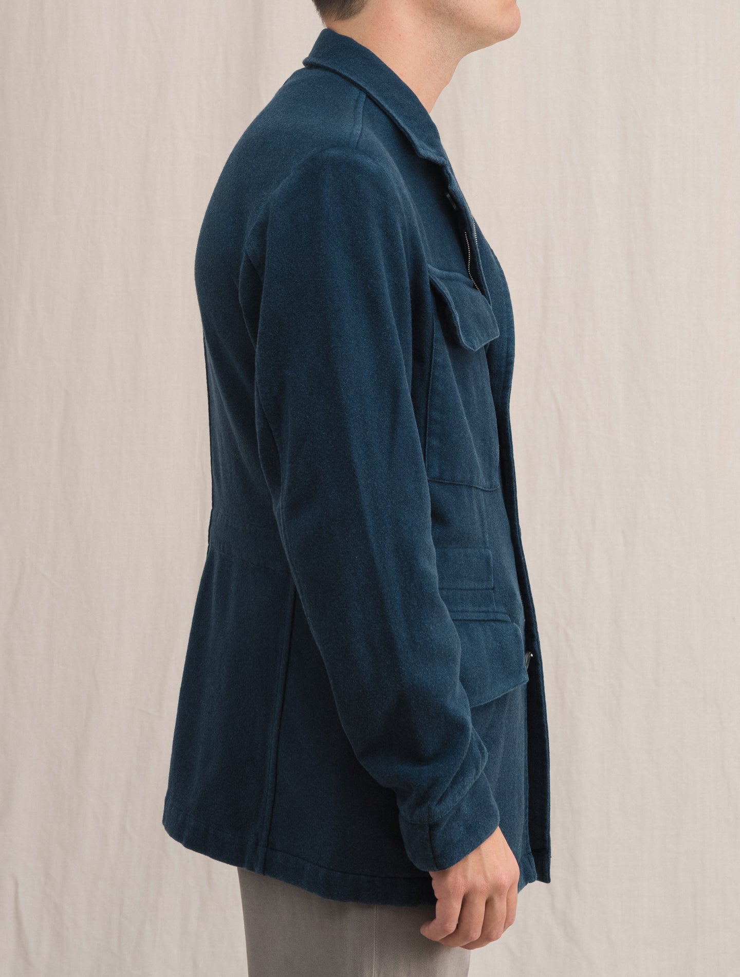 Bardolino Cashmere Jacket Navy | Gabucci