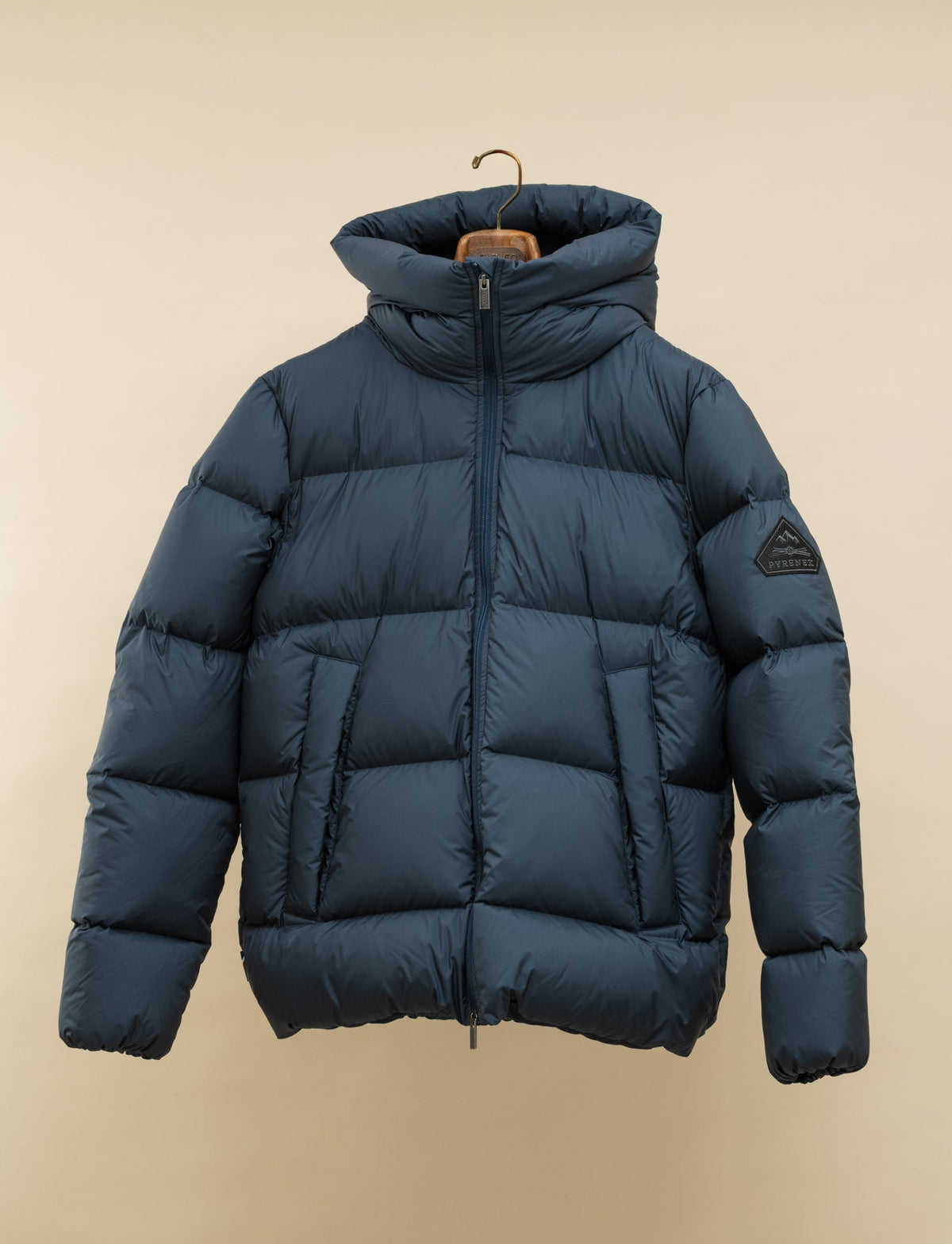 Barry Mat Short Down Jacket Dark Slate Pyrenex Outerwear M