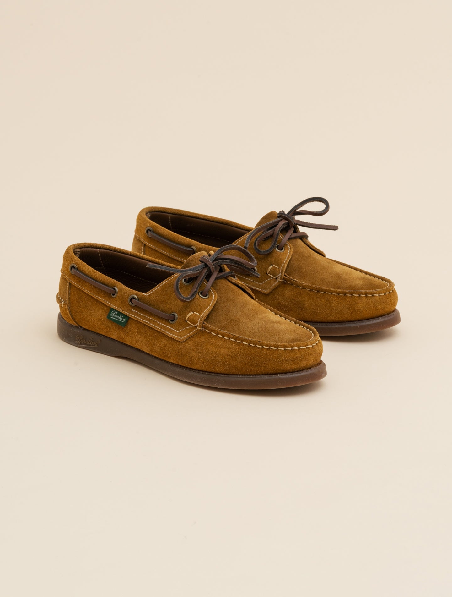 Barth Suede F/Marine Velours fauve Paraboot Loafers 4/37