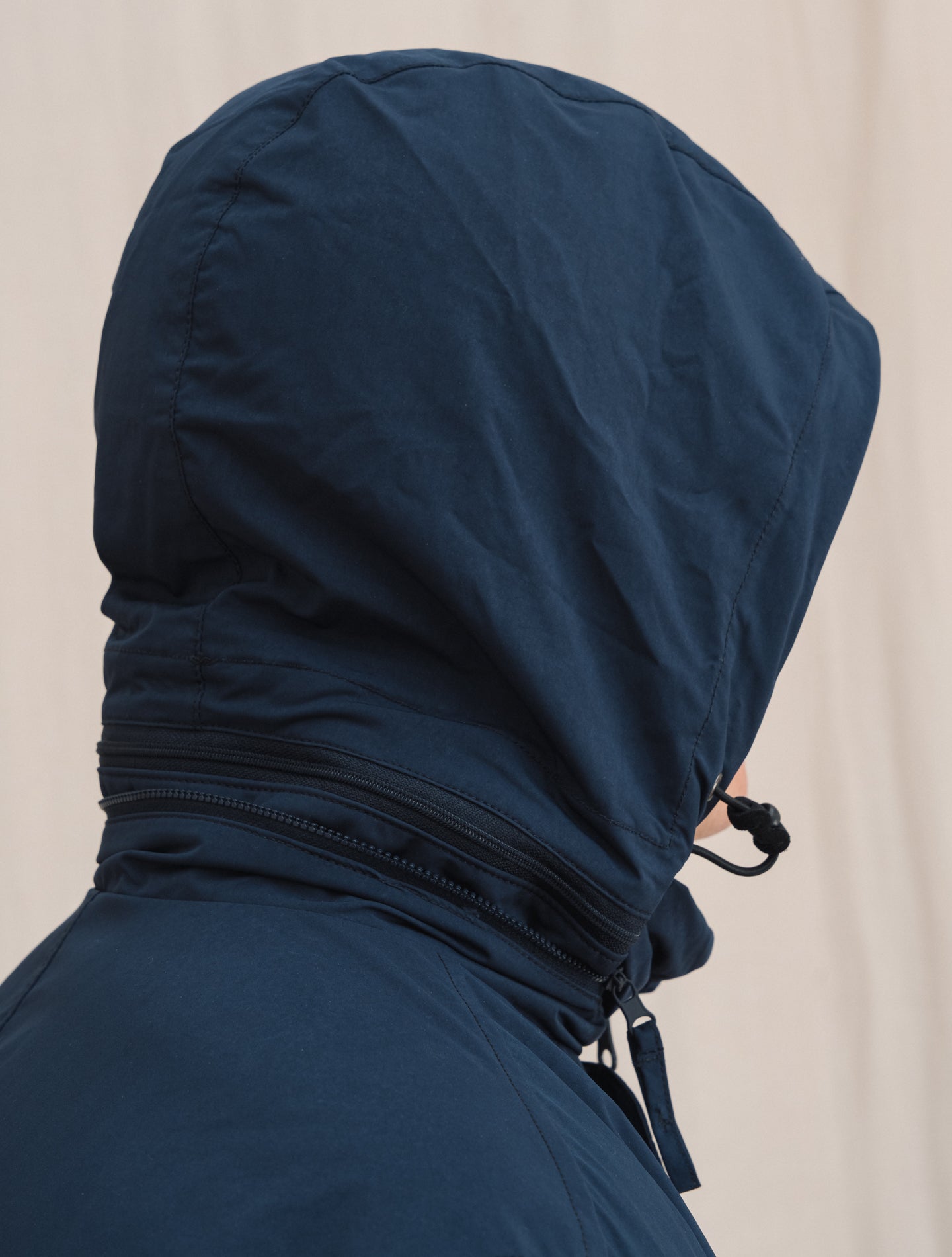 Bell Down Jacket Navy | Gabucci