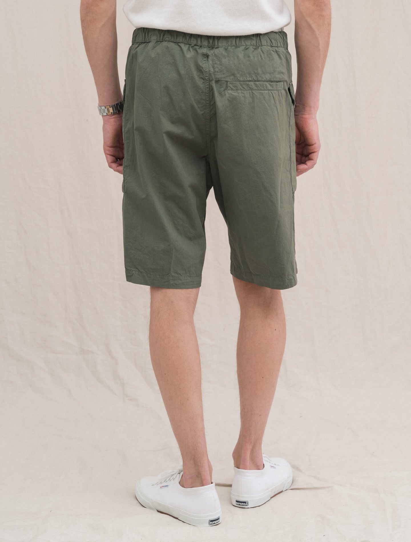 Bermuda Cotton Cargo Short Militare Aspesi Shorts 46