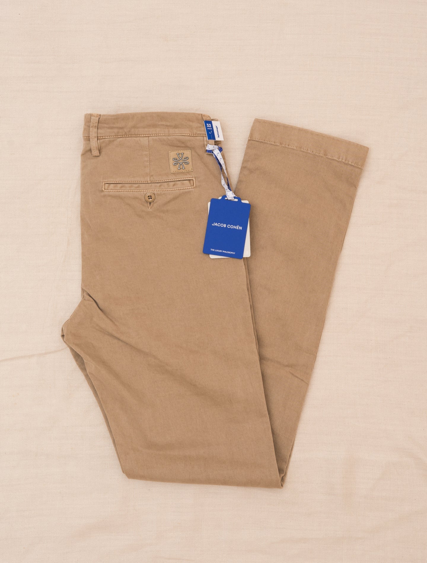 Bobby Cotton Chinos Beige Jacob Cohën Trousers Gabucci