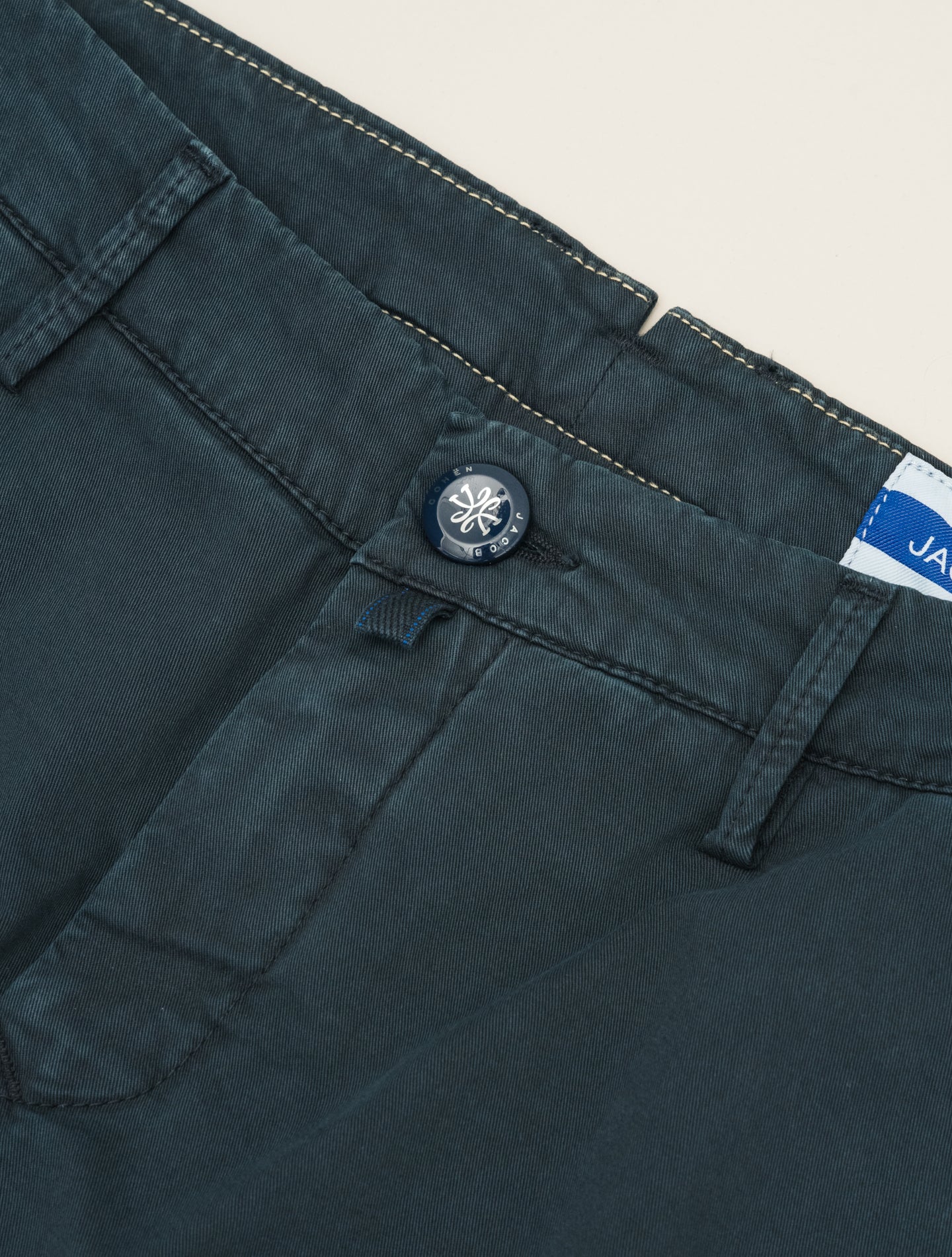 Bobby Slim Fit Trousers Navy Jacob Cohën Trousers 31