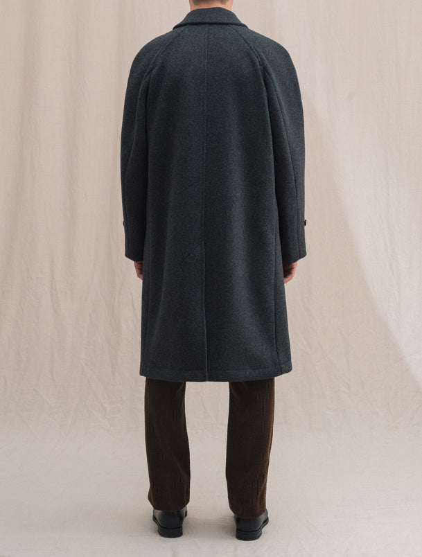 Boston Raglan Heavy Wool Grey – Gabucci