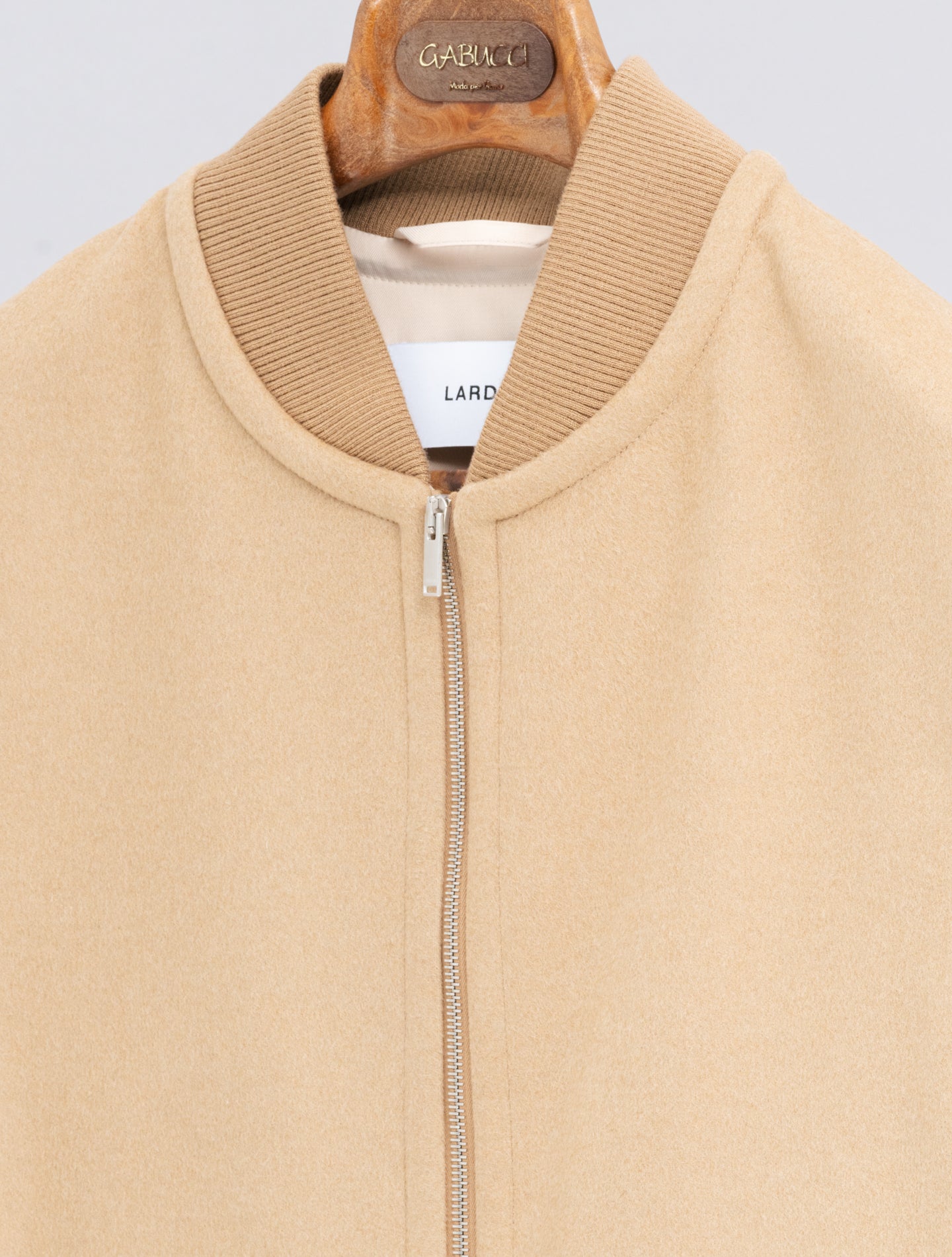 Byrne Loro Piana Wool Vest Camel Lardini Outerwear 50