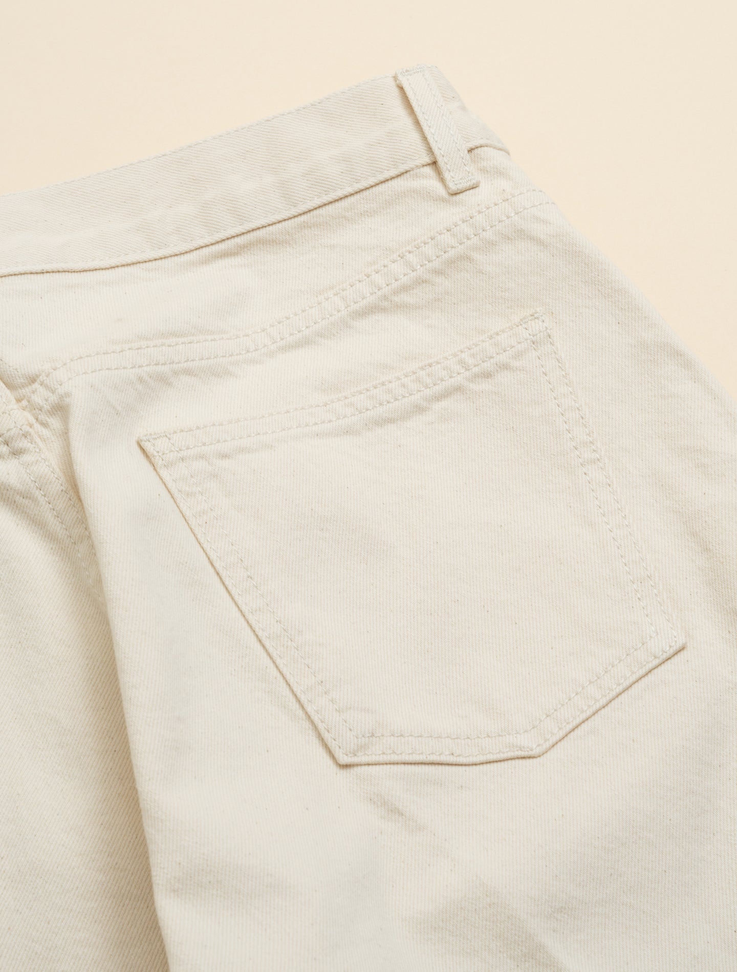 Carrot Fit Five - pocket Jeans Ecru Lardini Jeans 31