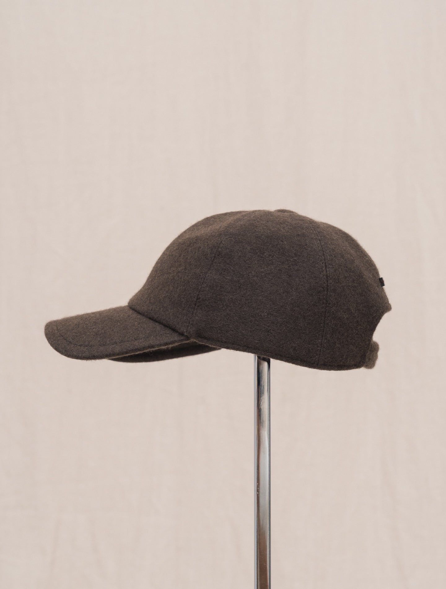 Cashmere Cap Brown Fedeli Hats Gabucci