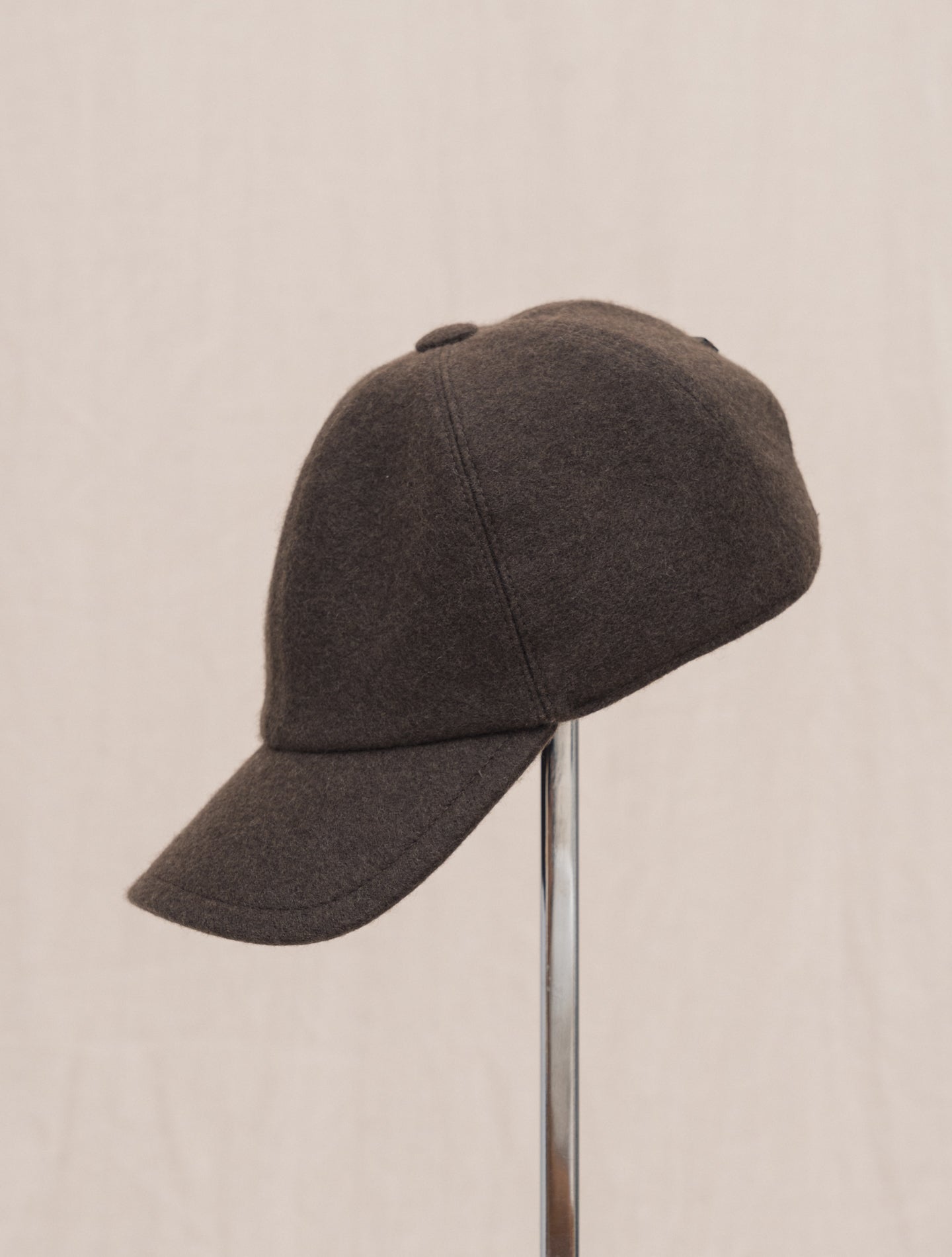 Cashmere Cap Brown Fedeli Hats Gabucci