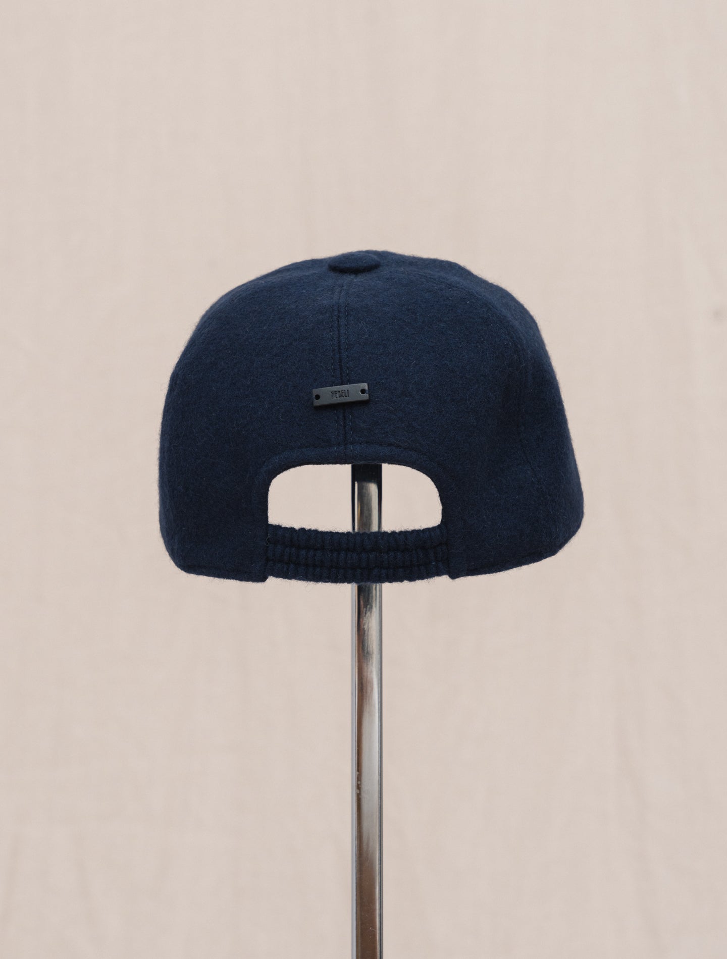 Cashmere Cap Navy Fedeli Hats Gabucci