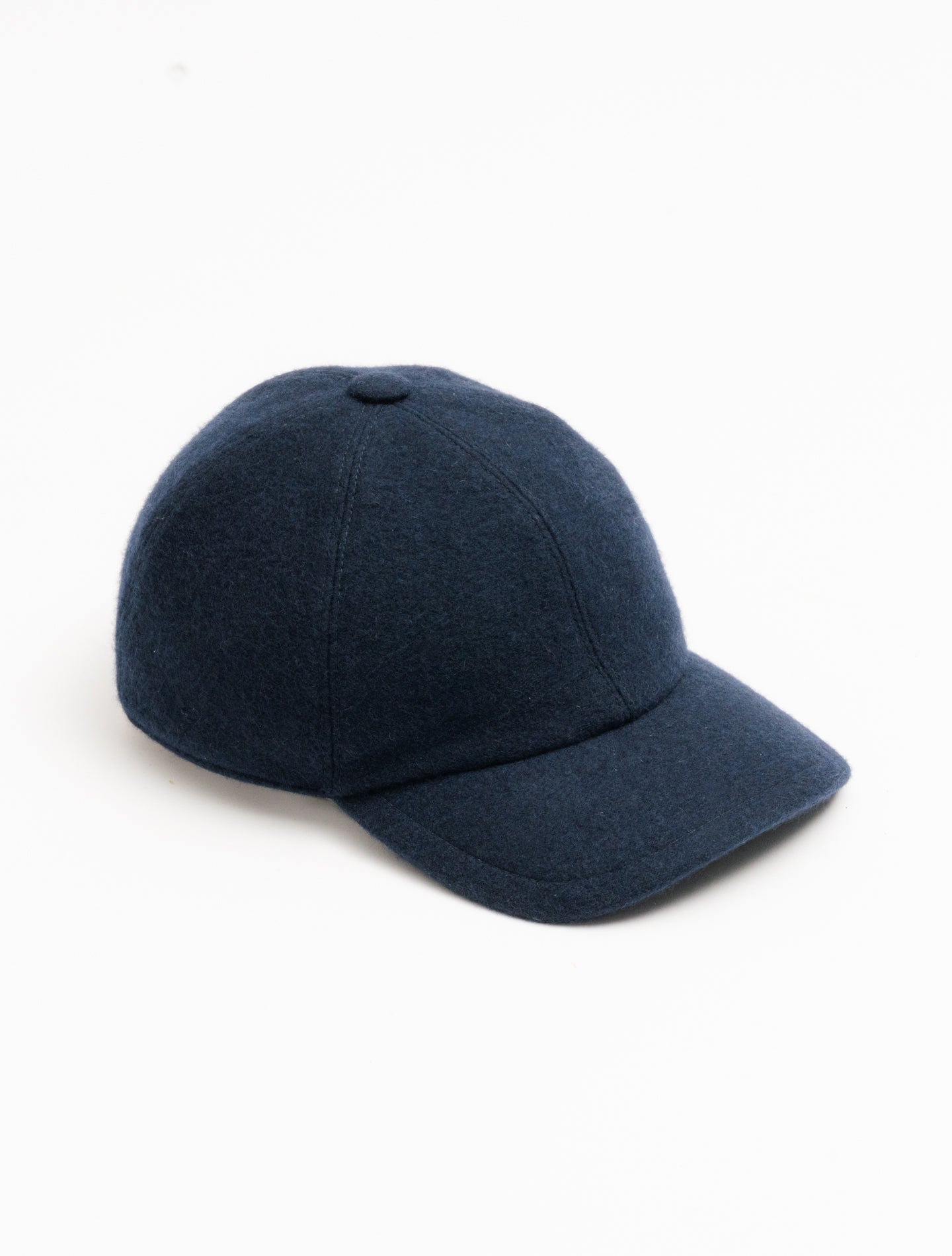 Cashmere Cap Navy Fedeli Hats M