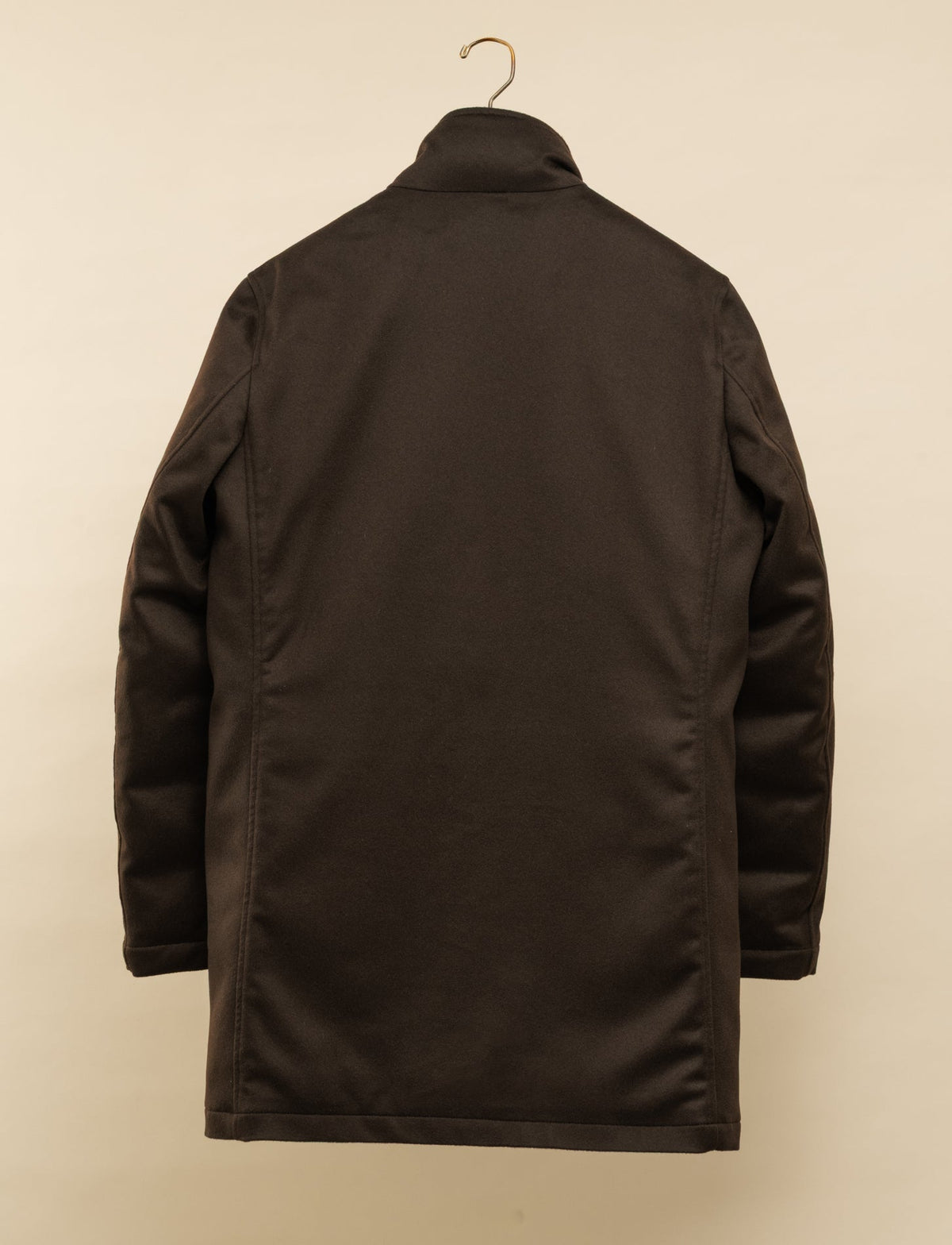 Cashmere Down Padded Jacket Dark Brown Cesare Attolini Outerwear 48