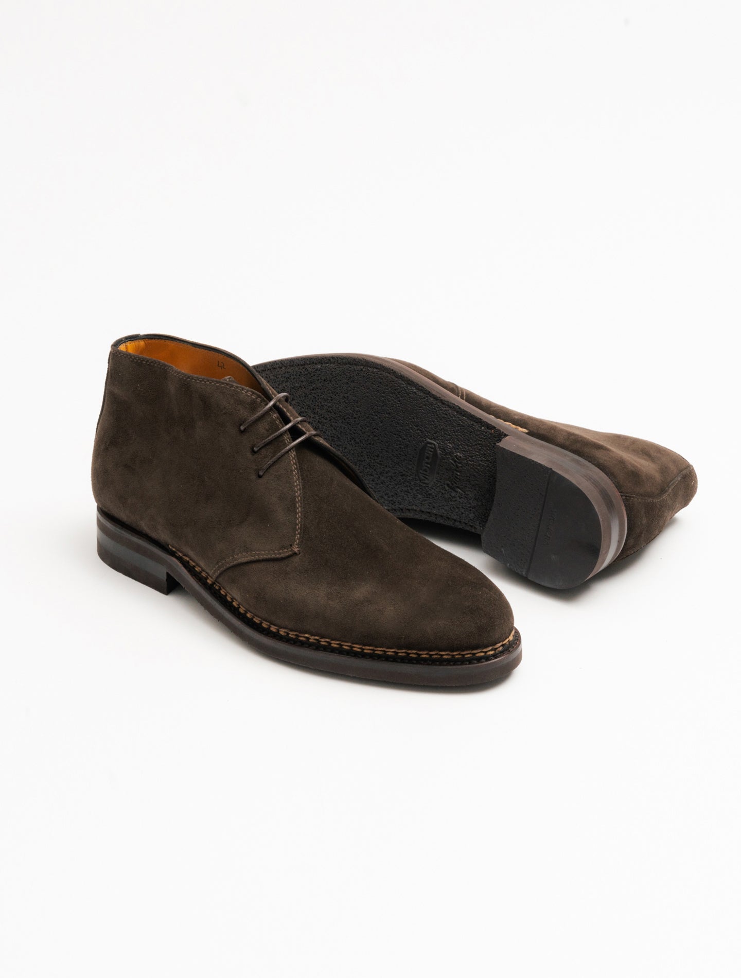 Chukka Suede Boot Dark Brown Bontoni Boots 42