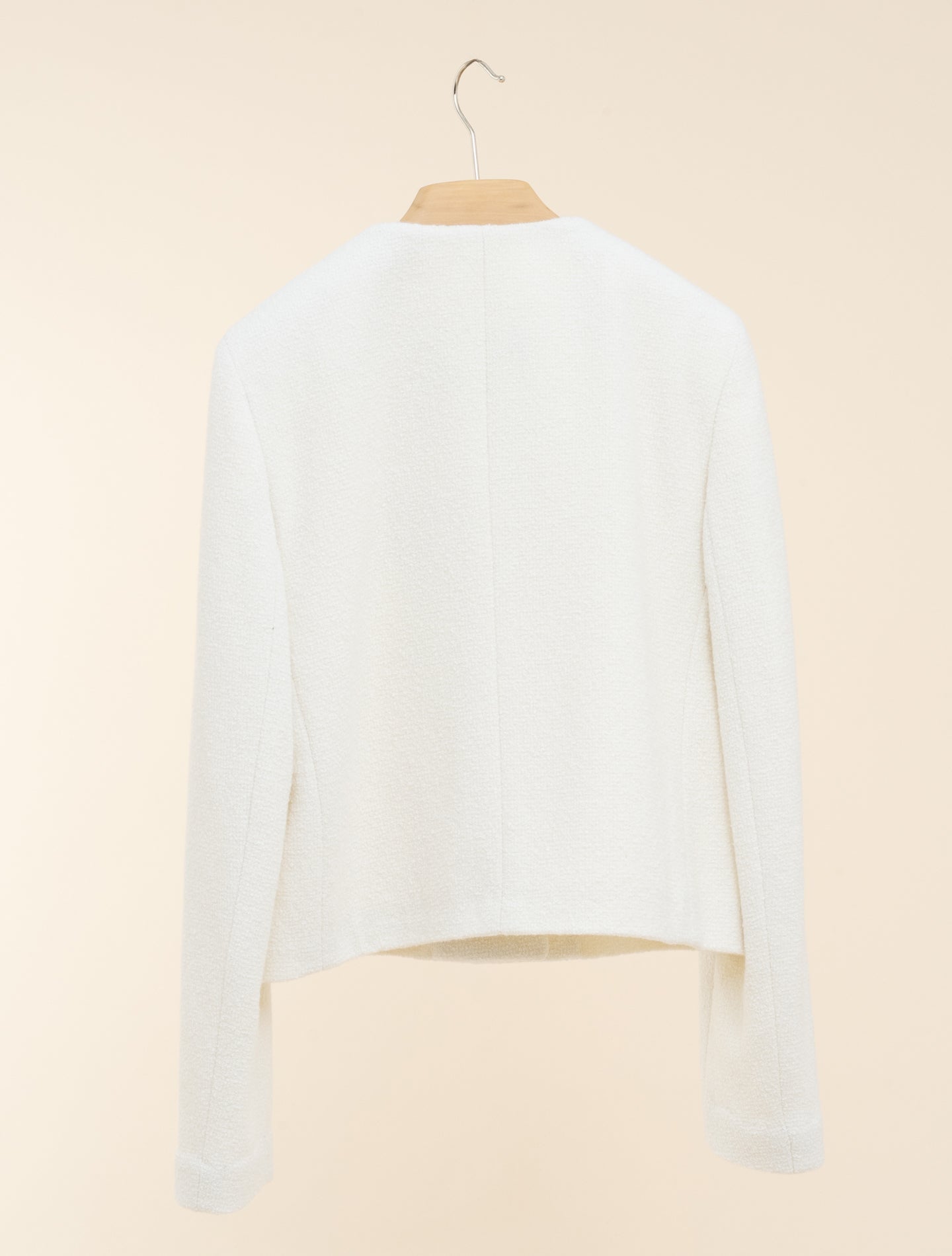 Conelle Boucle Jacket Off White Lardini Jackets IT 38
