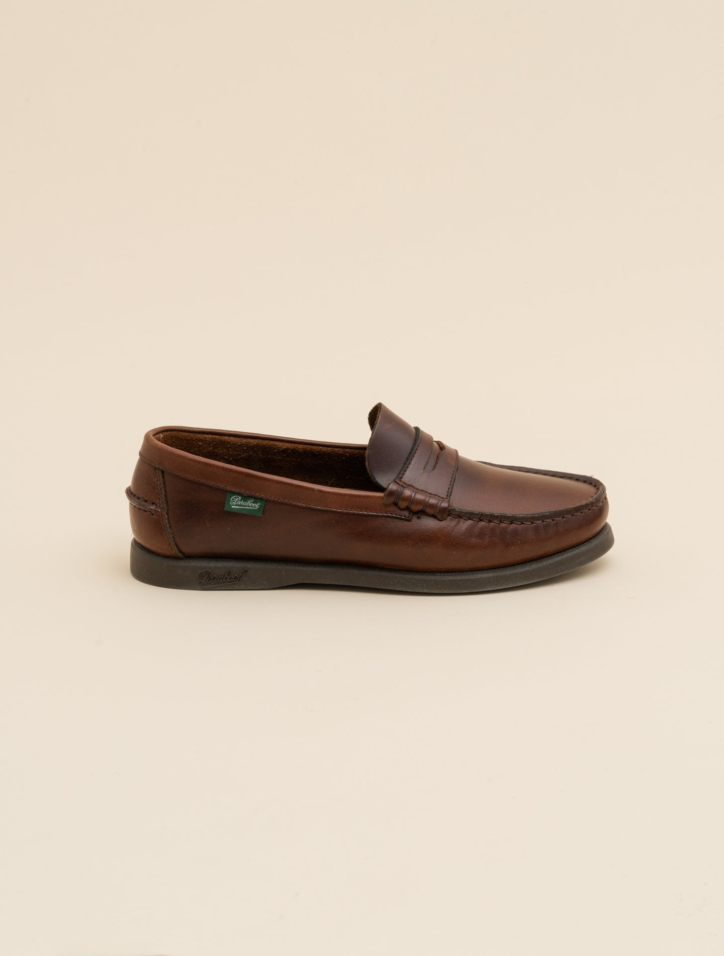 Paraboot Coraux Marine Loafers i läder | Gabucci