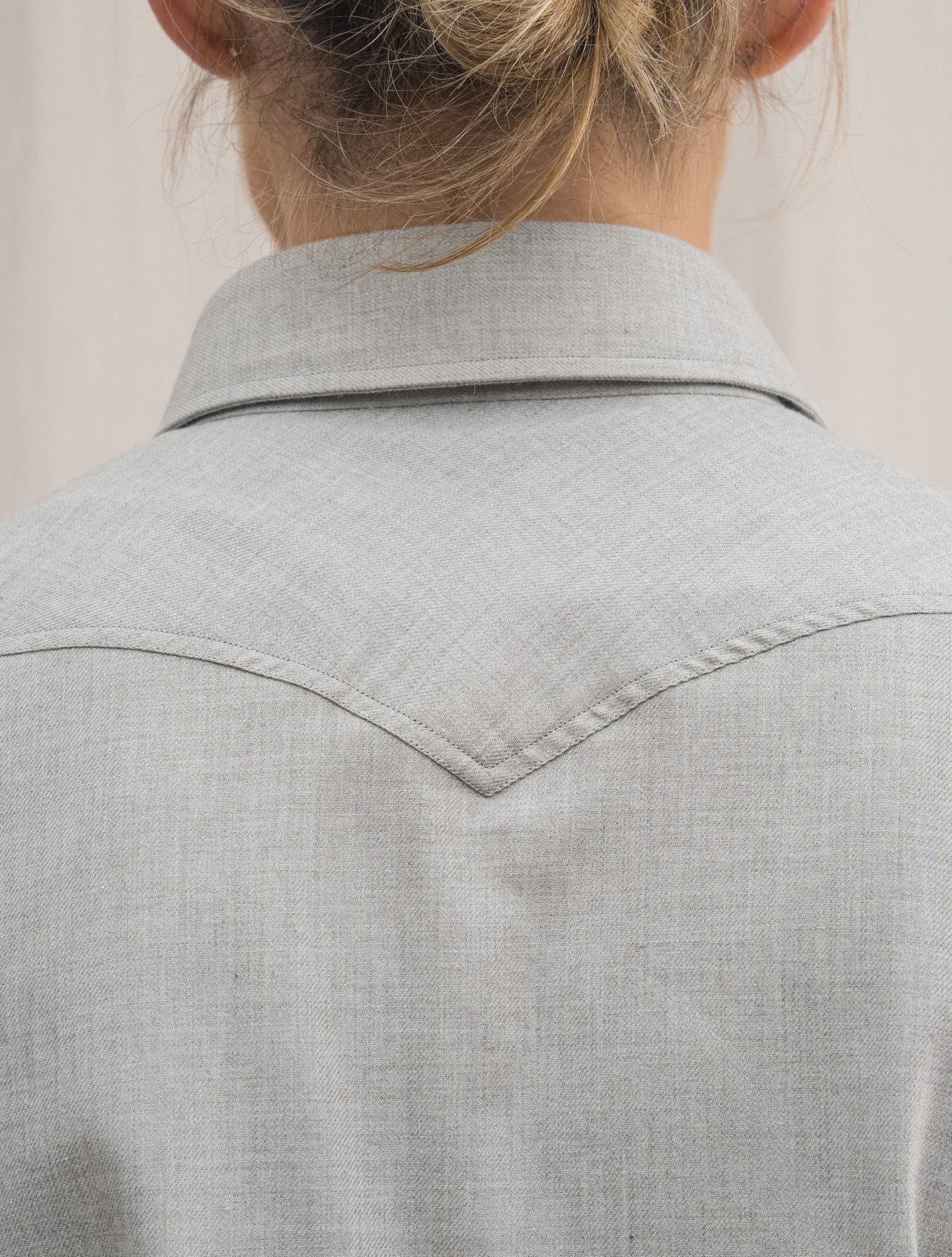 Cotton Cashmere Valeria Shirt Sand | Gabucci