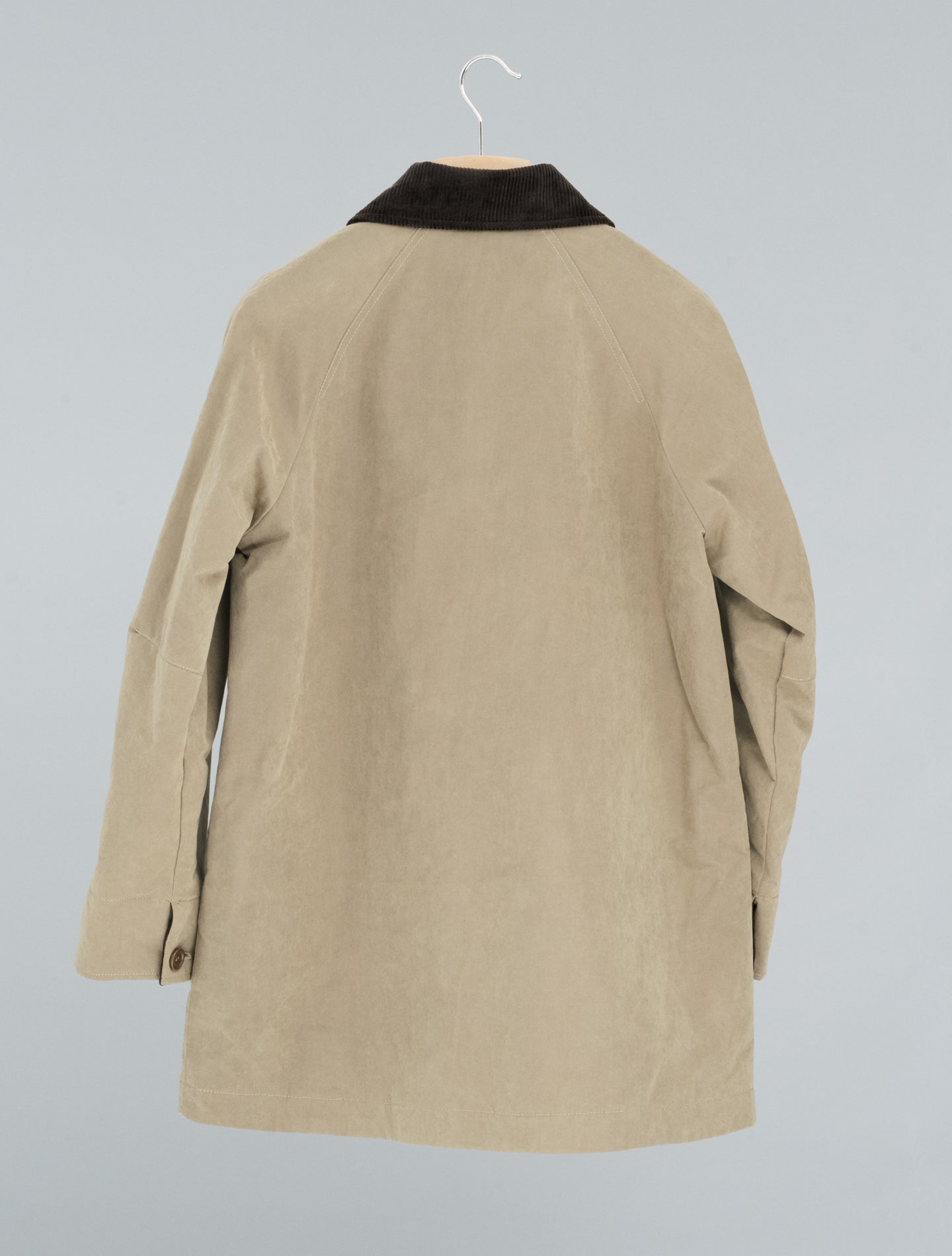 Cotton Dry Wax Shooting Jacket Dive Grey Aspesi Outerwear IT 38