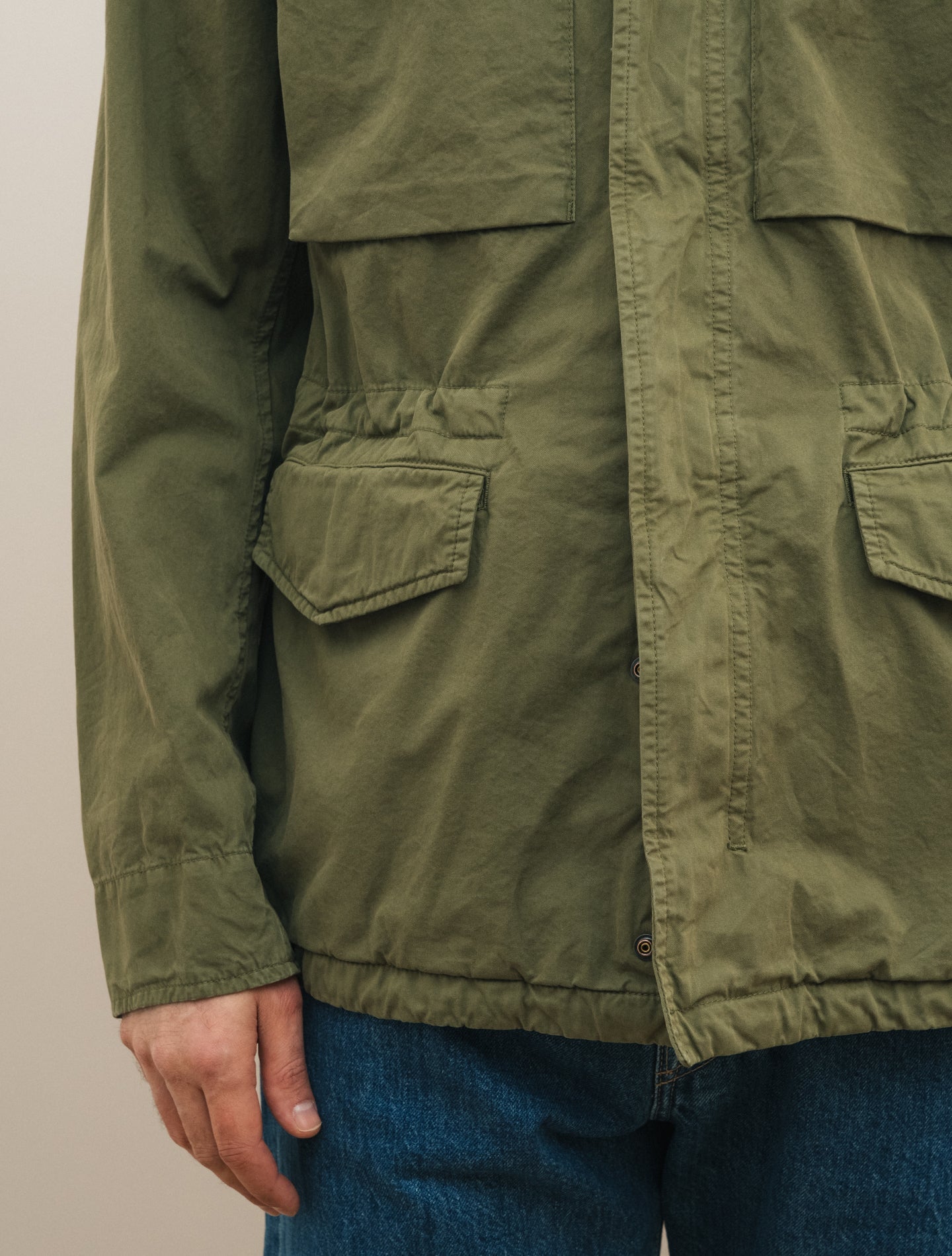 Cotton Minifield Jacket Military Aspesi Outerwear S