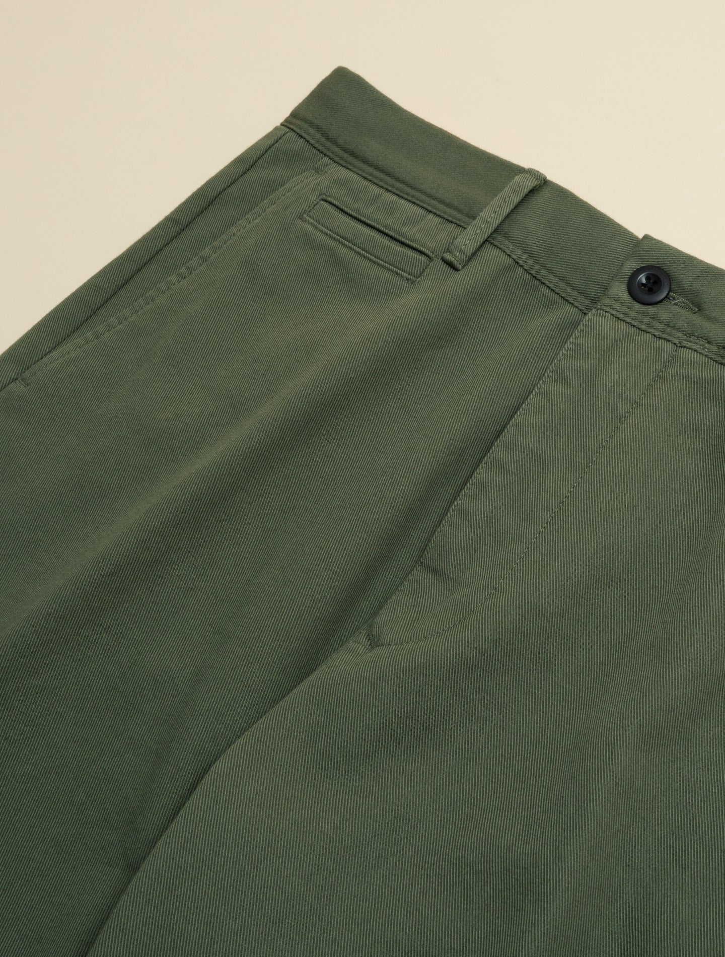 Cotton Slacks Regular Fit Trousers Green Incotex Trousers 30