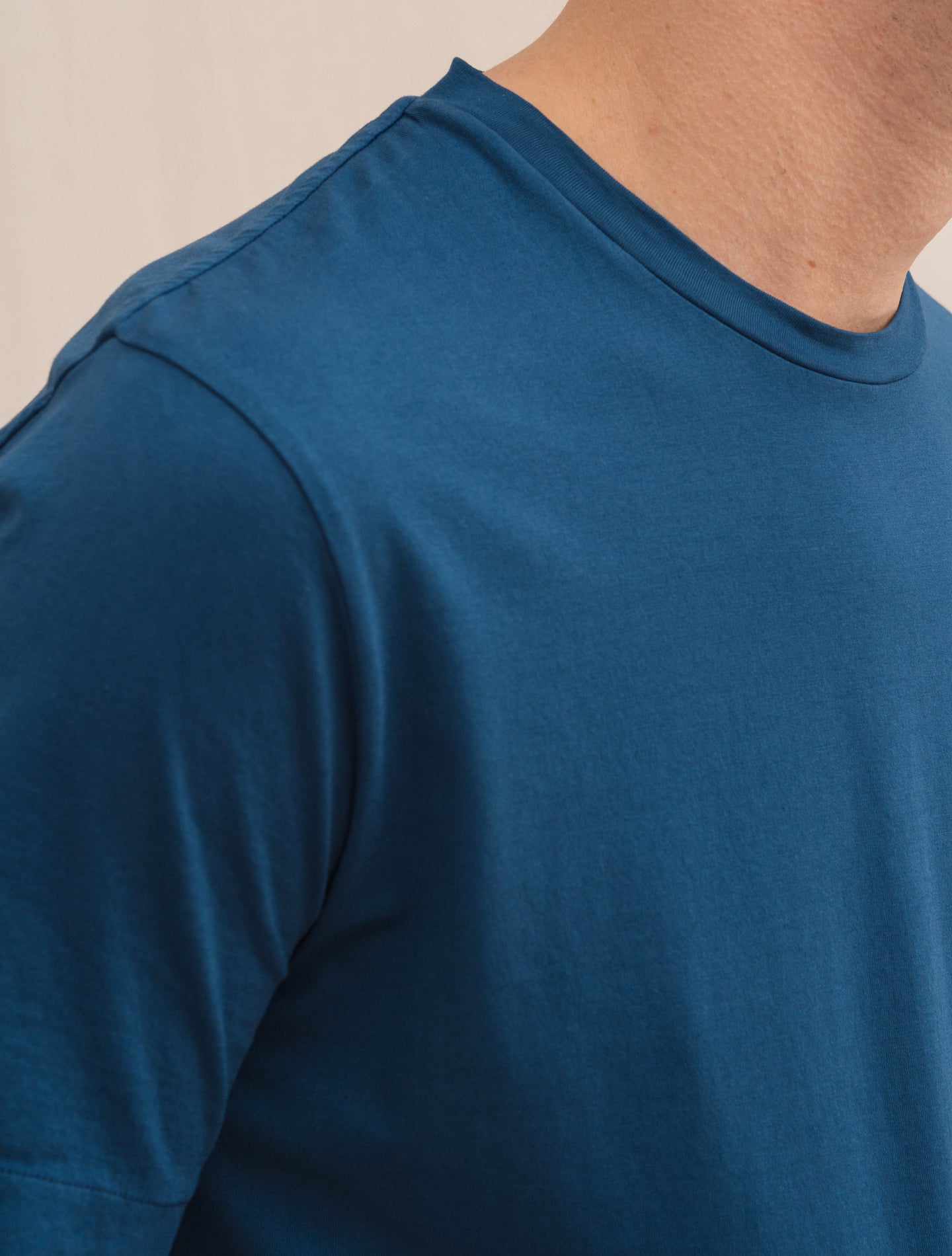 Cotton T-shirt Blue Finamore T-shirts S