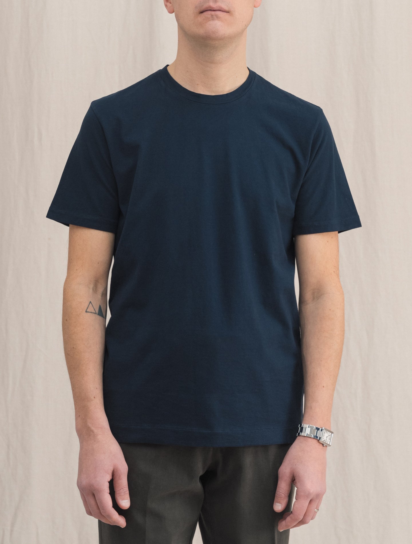 Cotton T-shirt Navy | Gabucci