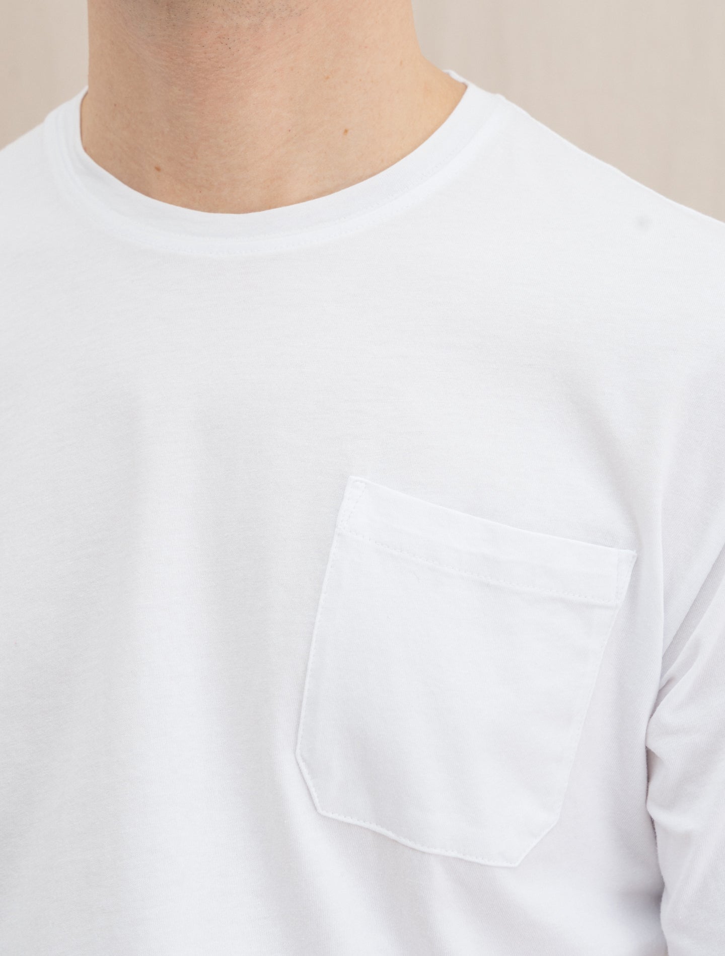 Cotton T shirt White | Gabucci