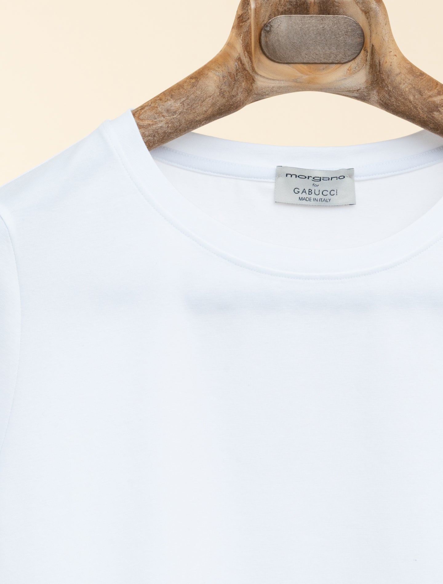 Cotton T-shirt White Morgano T-shirts IT 40