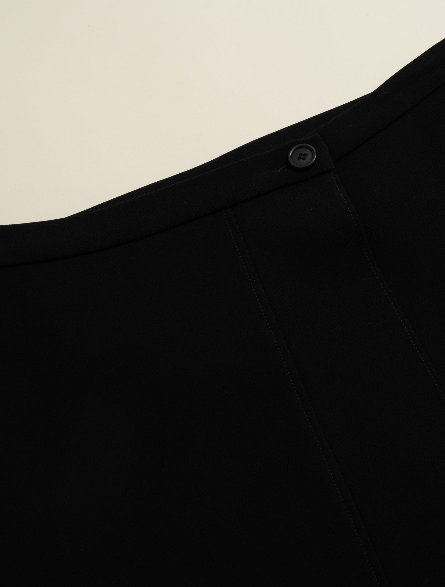 Crepe Cady Skirt Black Aspesi Skirts IT 38
