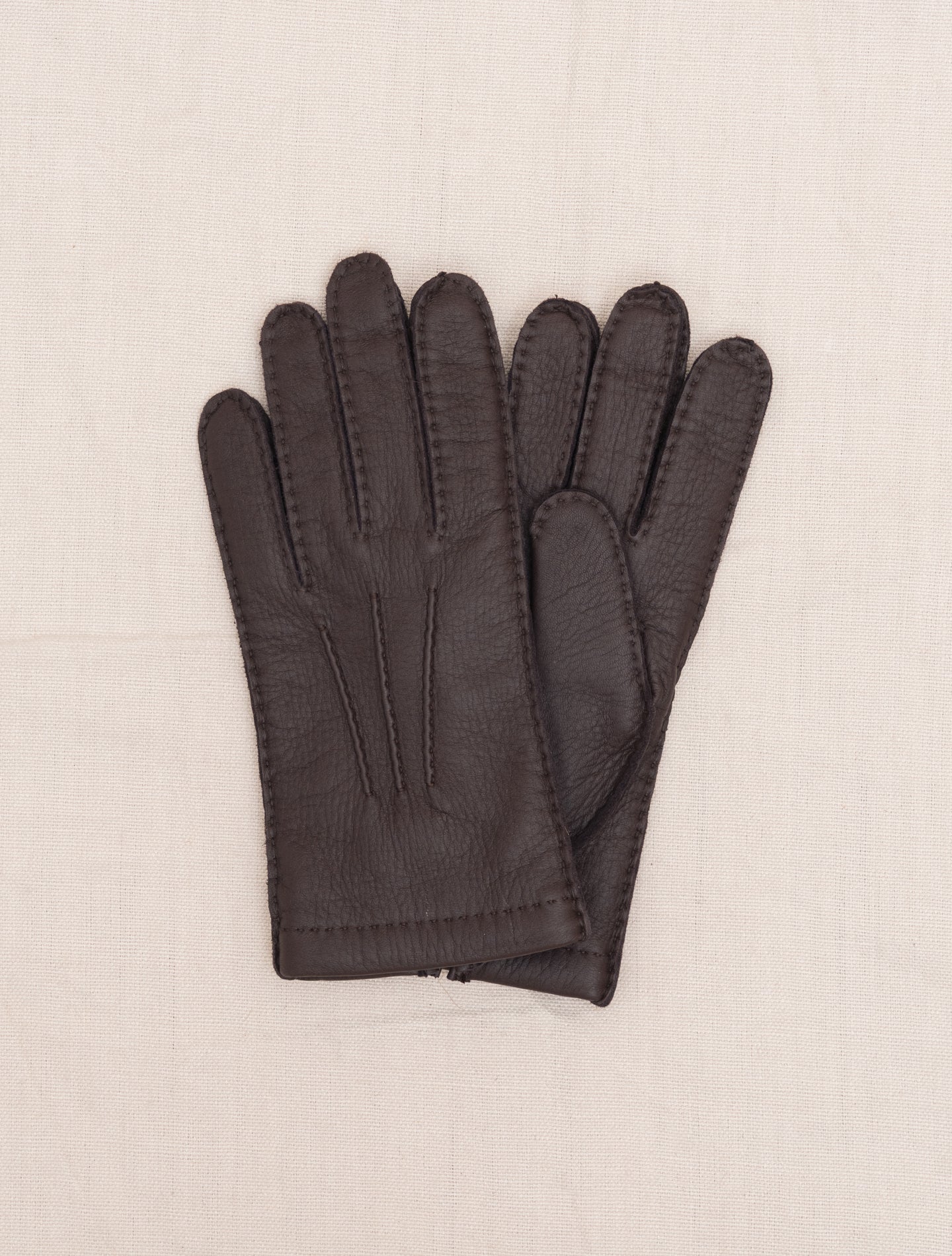 Deerskin Gloves Brown Mario Portolano Gloves 8