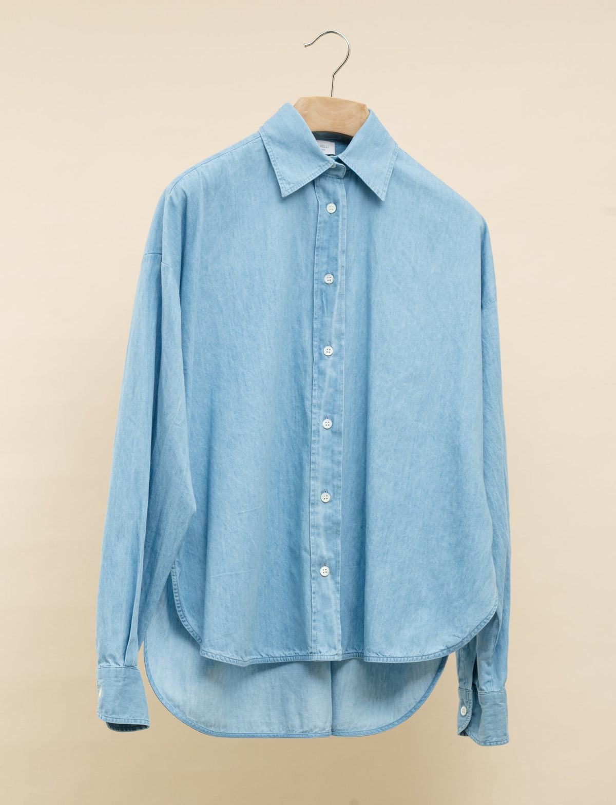 Denim Shirt Light Mazzarelli Shirts IT 36