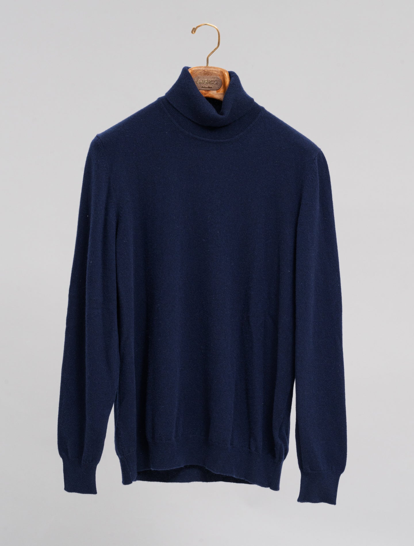 Derby Baby Cashmere Rollneck Navy Fedeli Knitwear 48