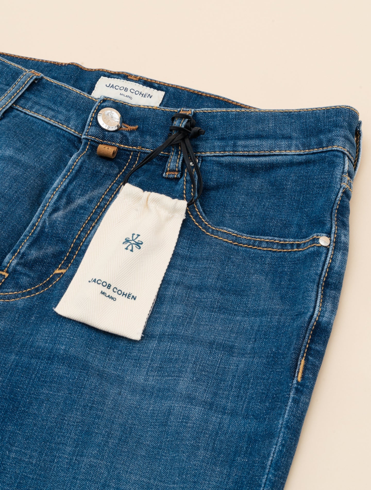 Edo Straight Fit Jeans Washed Denim Jacob Cohën Jeans 30