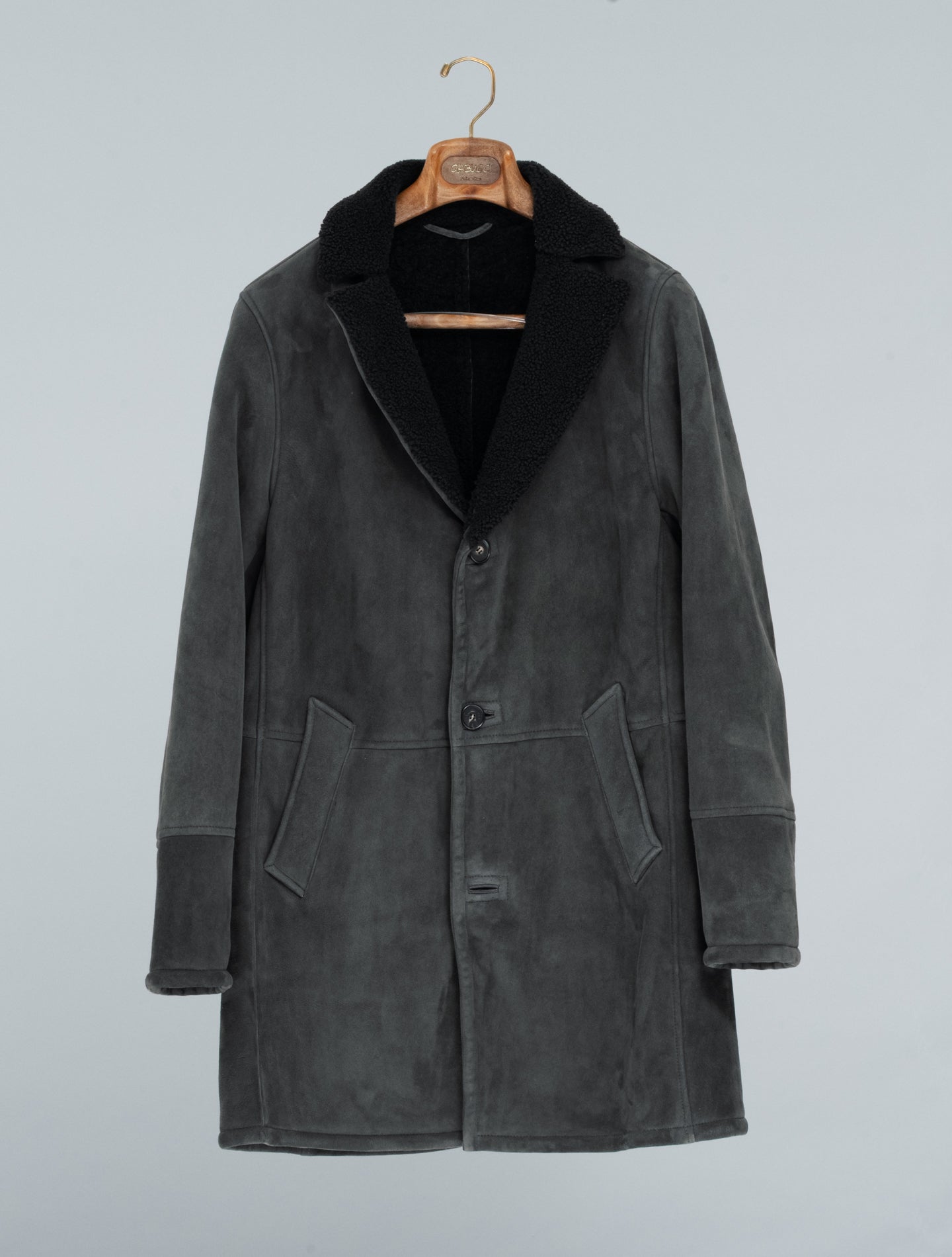 Fane Shearling Coat Manto Outerwear 50