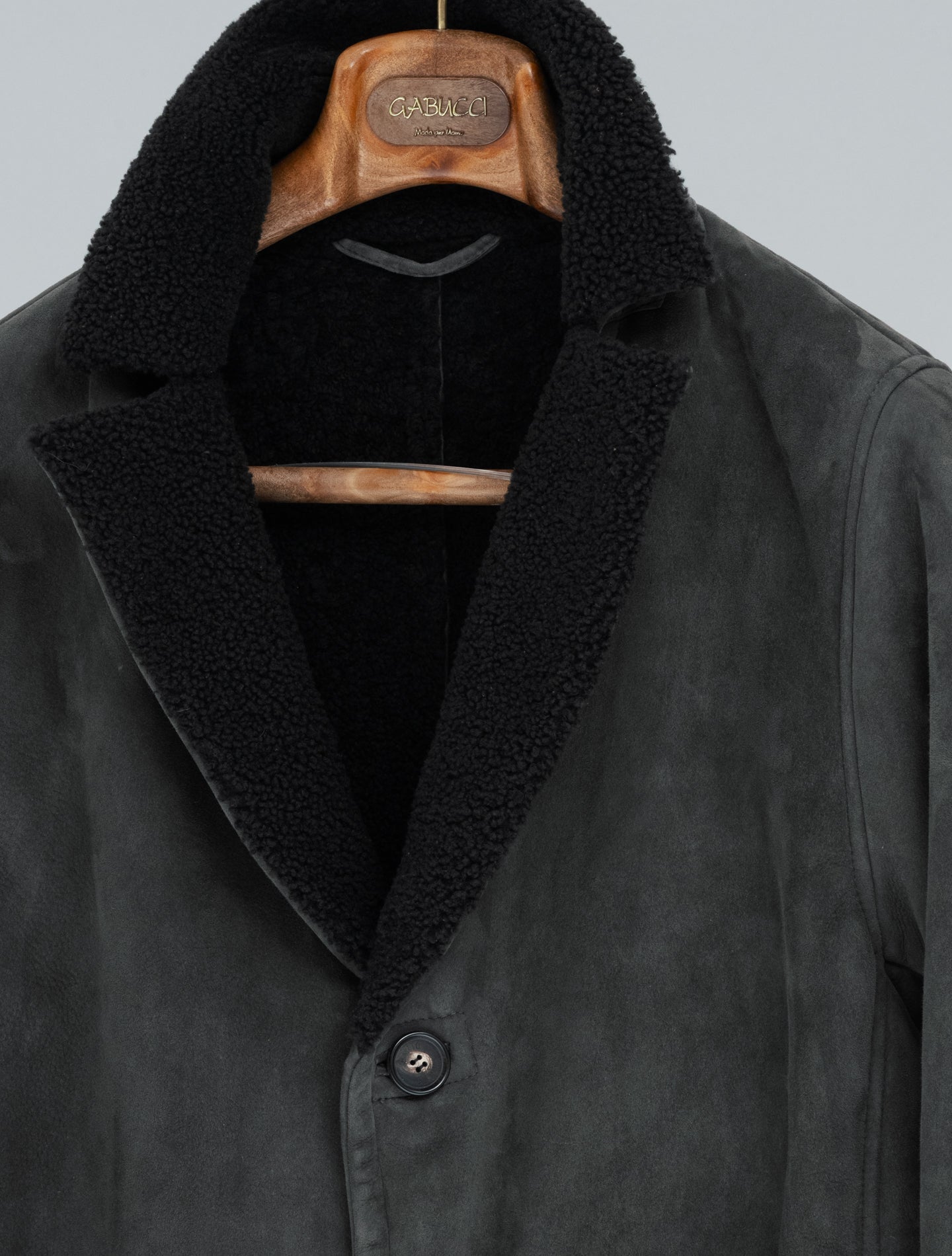 Fane Shearling Coat Manto Outerwear 50