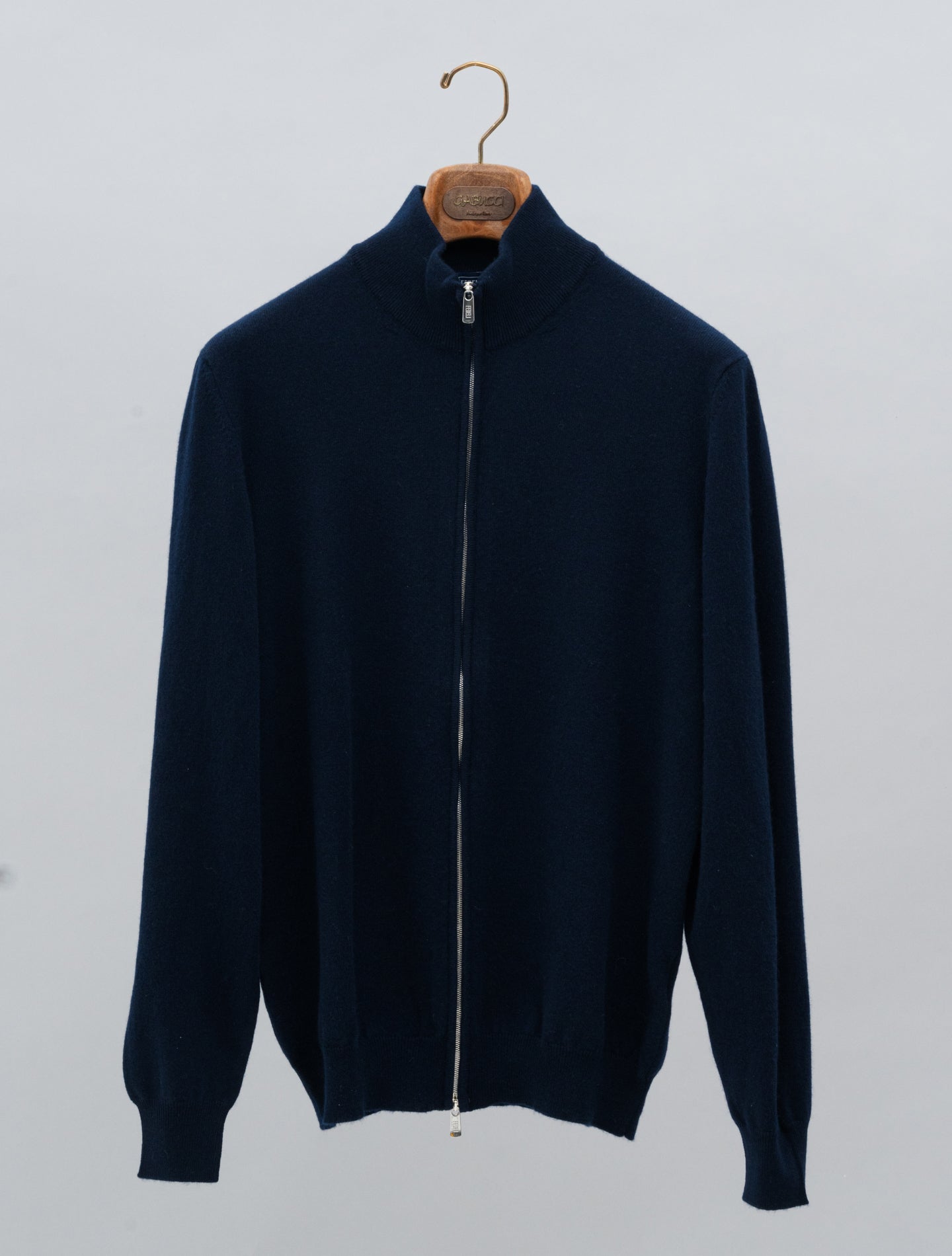 Favonio Cashmere Full Zip Navy Fedeli Knitwear 48