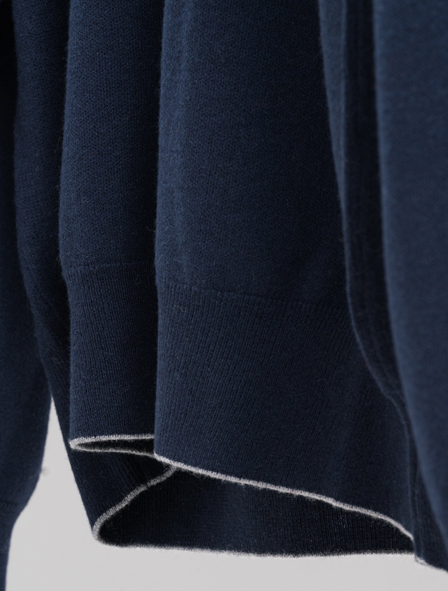 Flair Wool Cosy Fit Sweater Navy Gabucci Knitwear 48