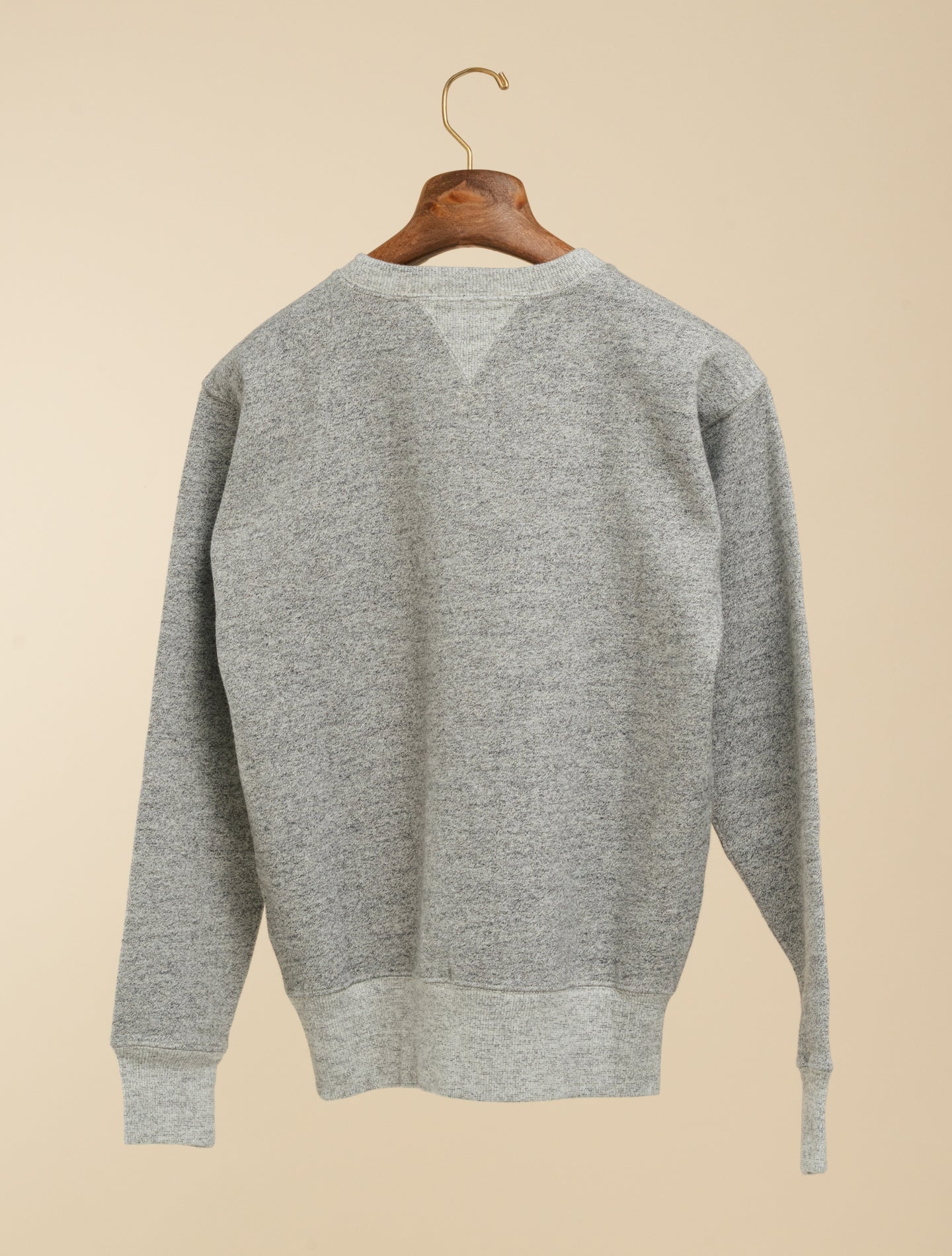 Fleece Sweatshirt Athletic Grey | Double RL | Gabucci
