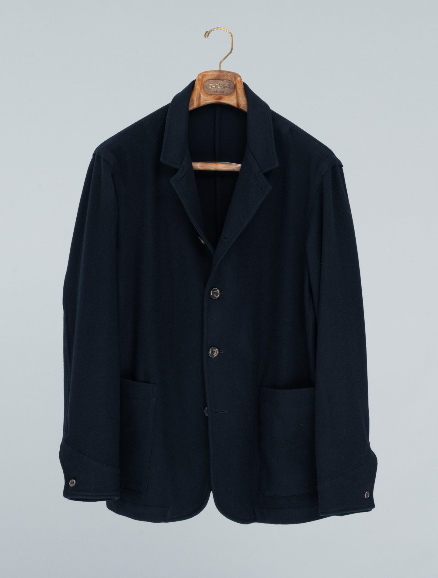 Frans Wool Jacket Navy Finamore Jackets 48