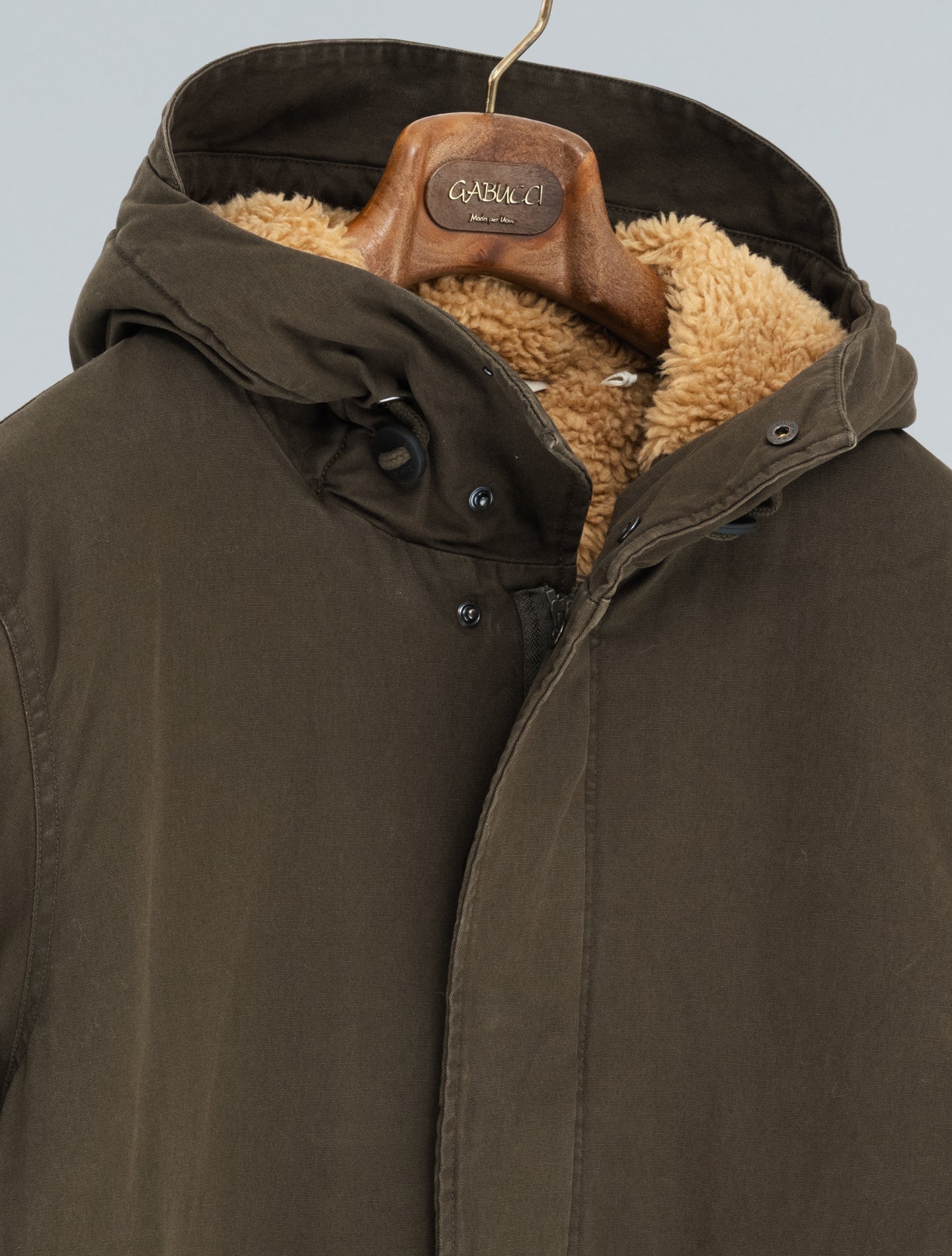 Fuller Teddy Lined Parka Military Aspesi Outerwear S