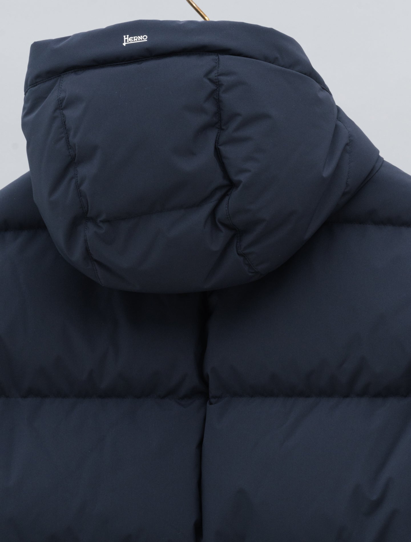 Functional Down Parka Navy Herno Outerwear 48