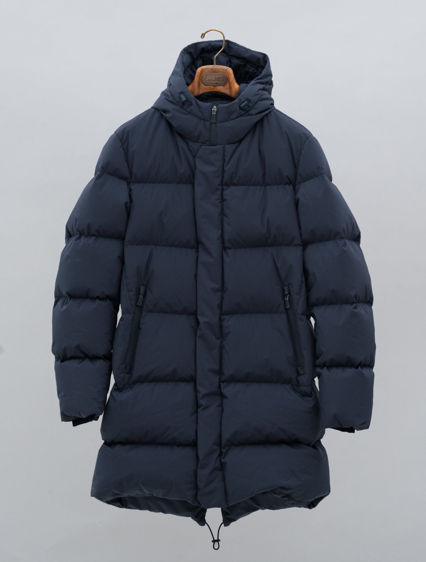 Functional Down Parka Navy Herno Outerwear 48