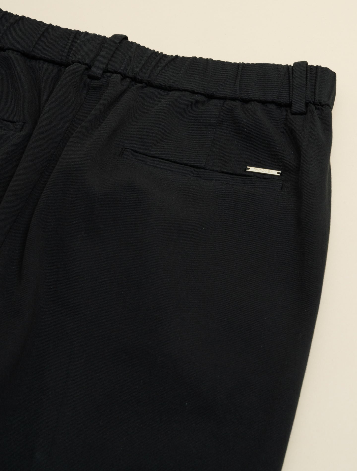 Galene Soft Cotton Twill Trousers Black Slowear Trousers IT 38