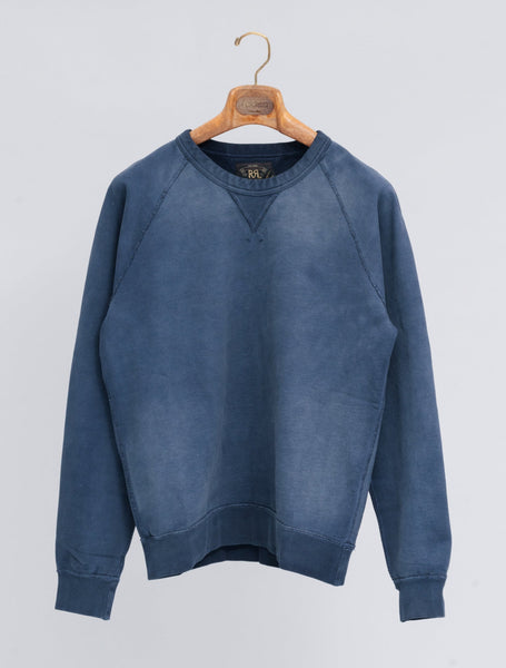 French Terry Sweatshirt Navy | RRL Uomo | Gabucci