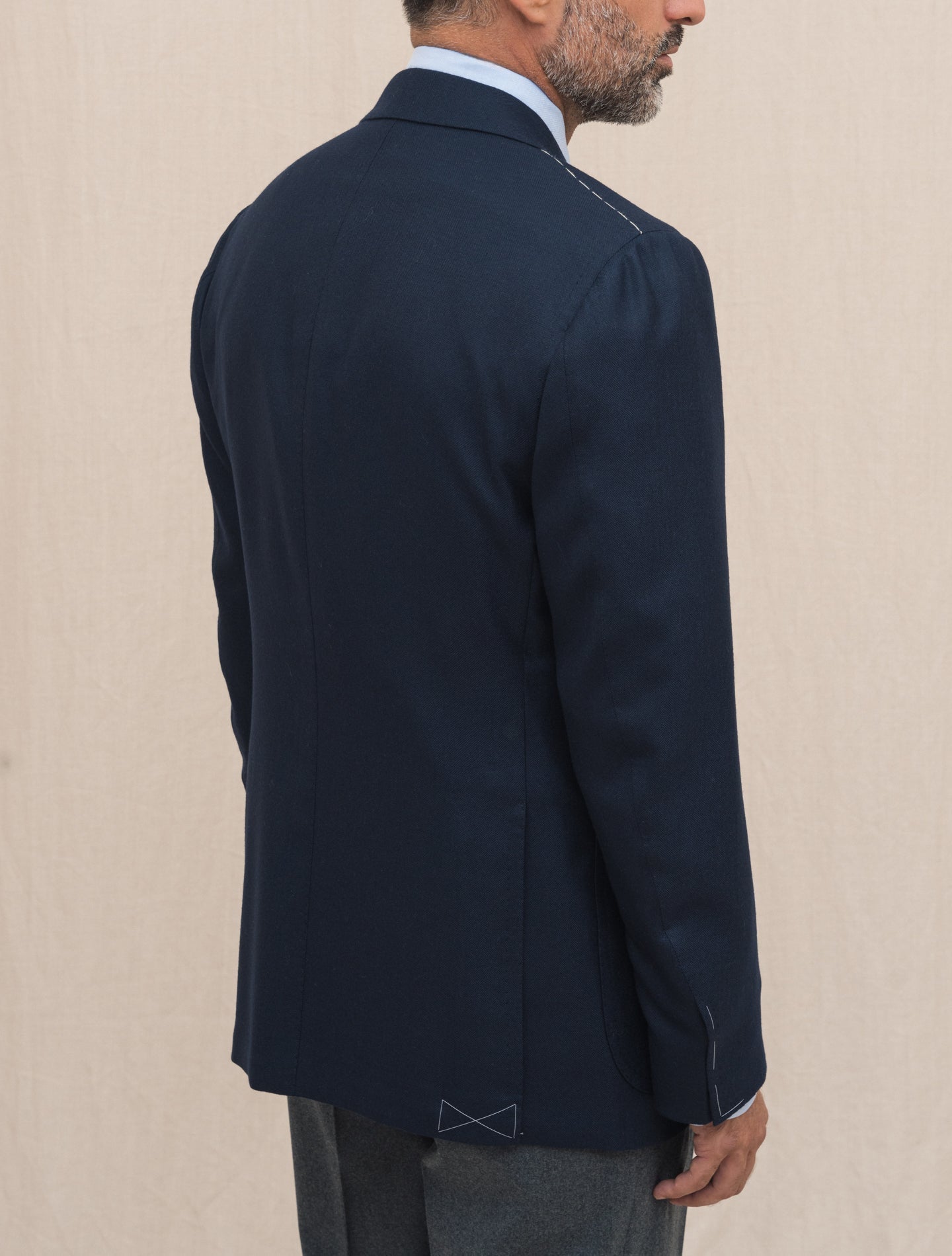 Handmade Single Breasted Cashmere Jacket - Gabucci 30 Navy Cesare Attolini Jackets 46