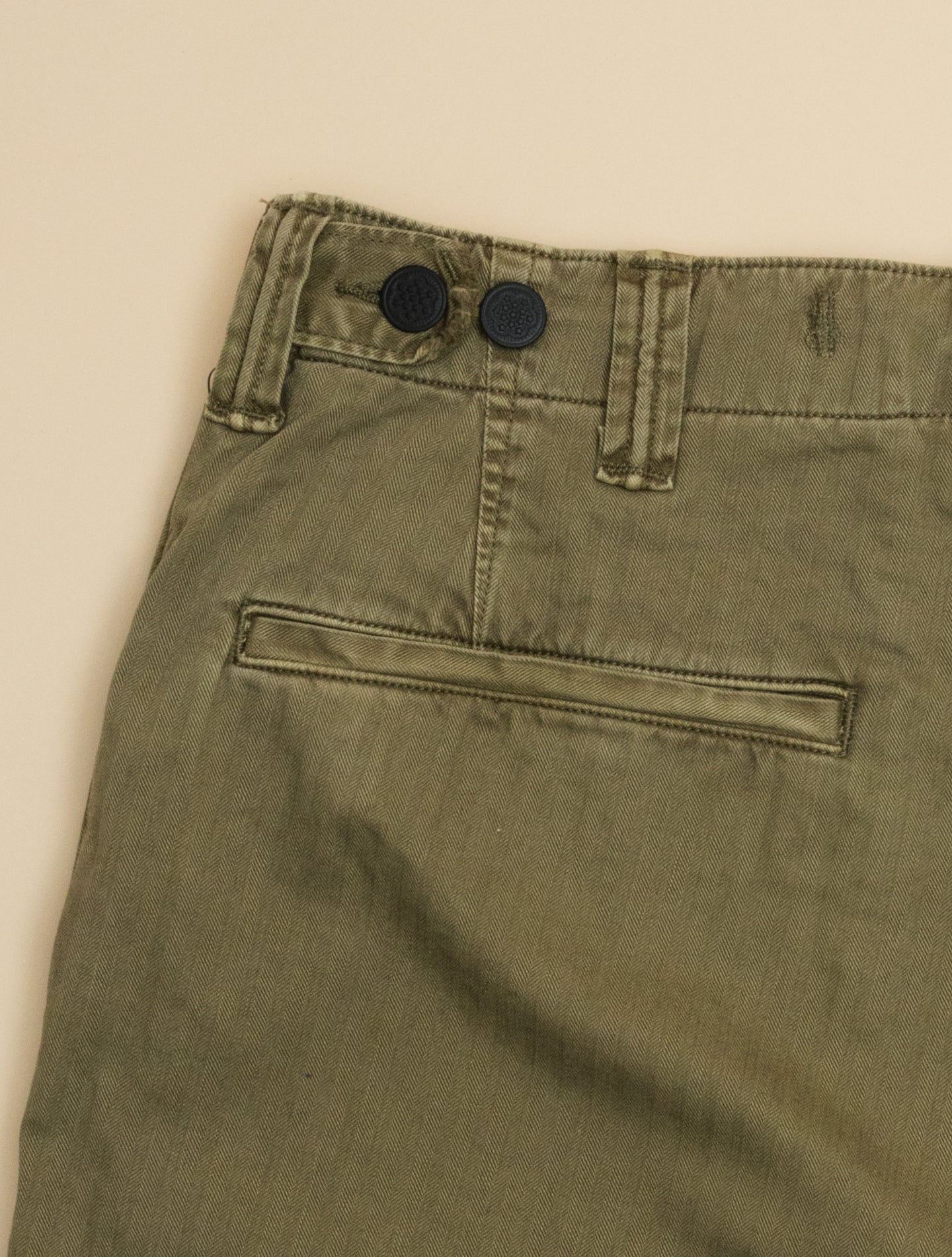 Herringbone Twill Field Short Olive RRL Shorts 30