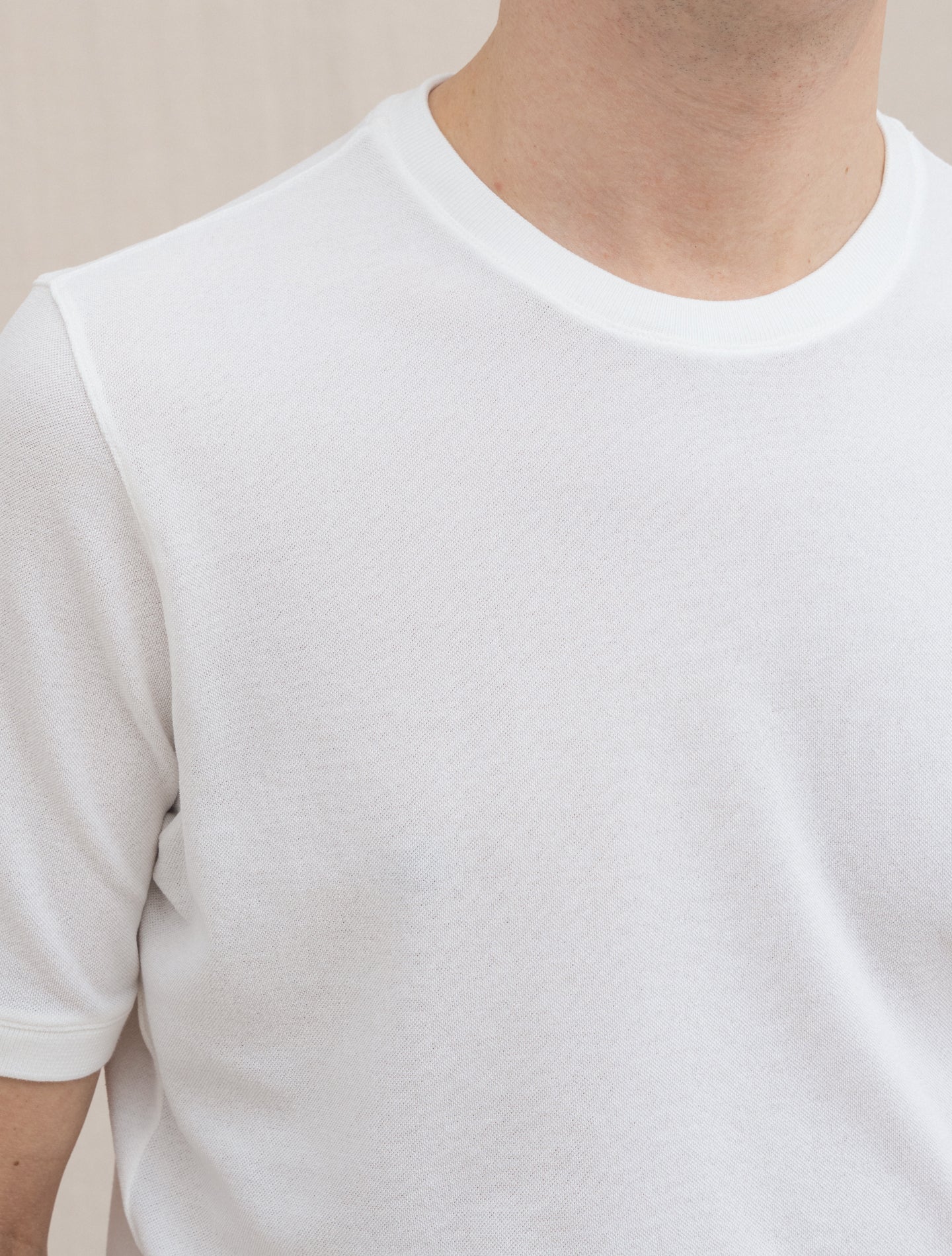 Ice Cotton T-Shirt White Zanone T-shirts 48