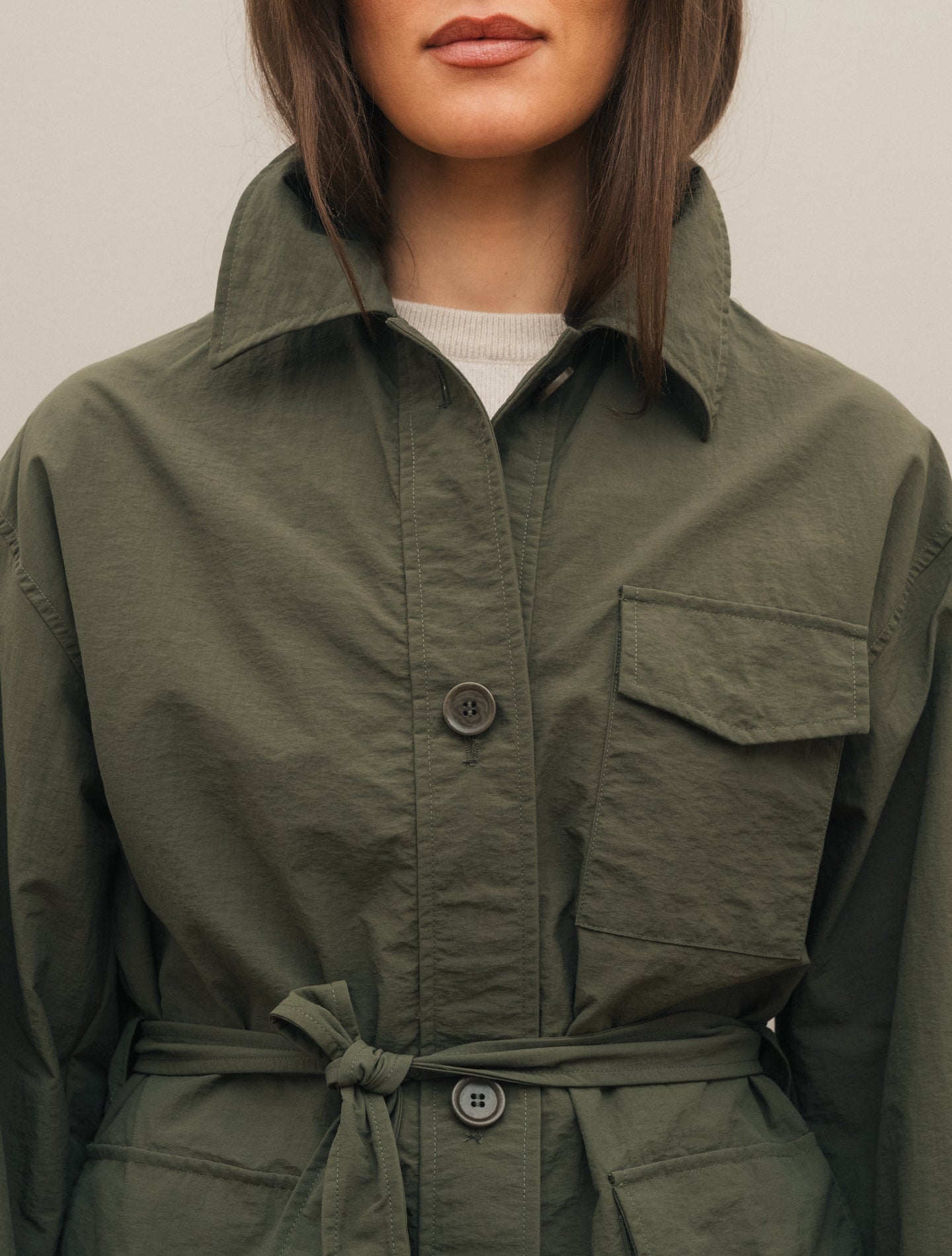 Kaloni Nylon Jacket Military Aspesi Outerwear XS