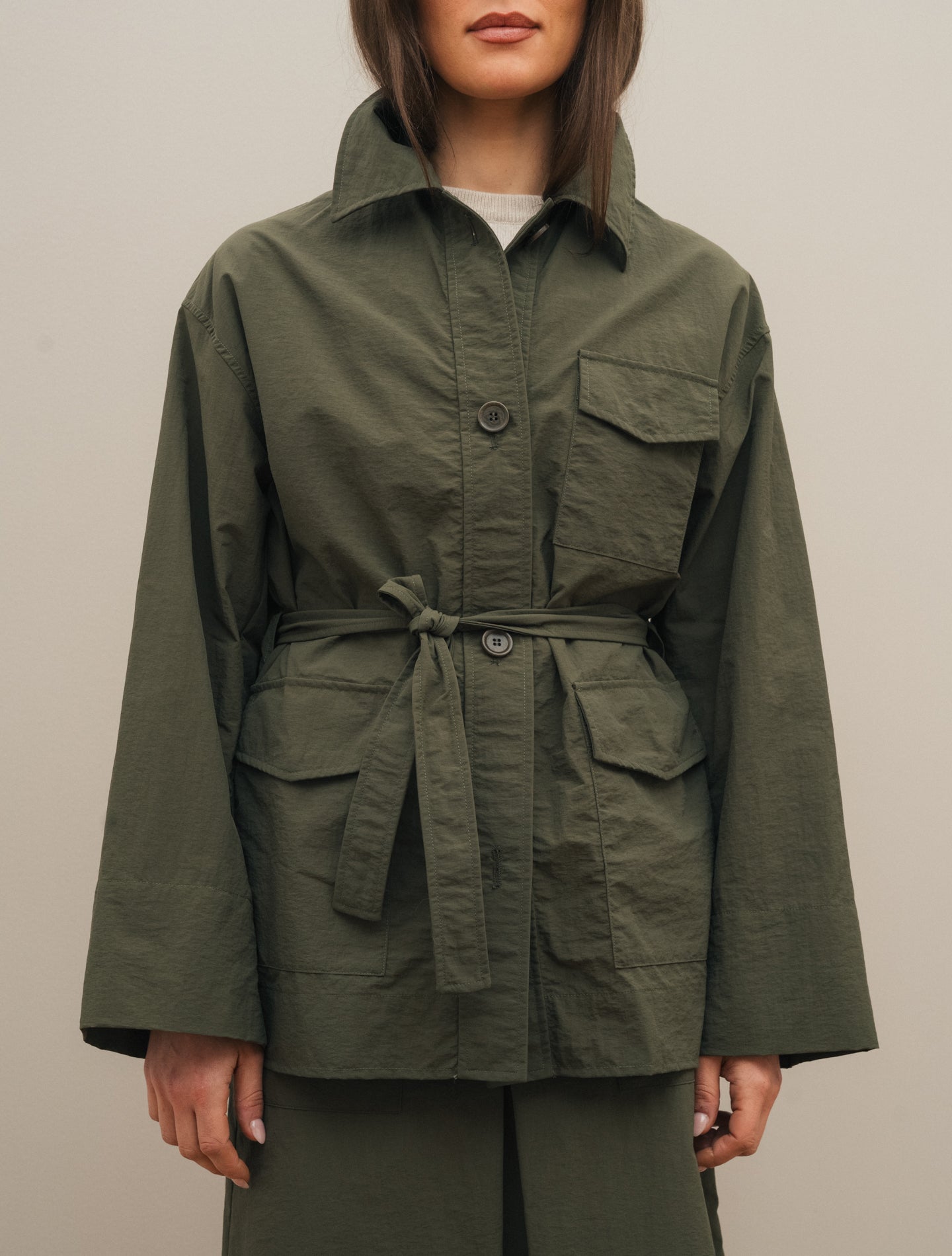 Kaloni Nylon Jacket Military Aspesi Outerwear XS