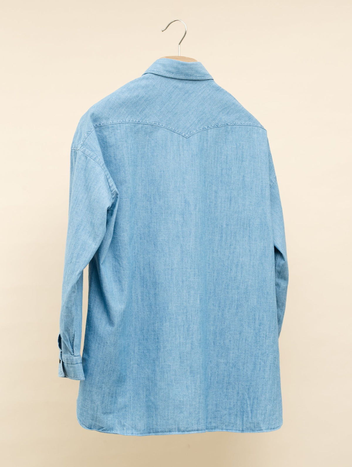 Karol Denim Western Shirt Washed Finamore Shirts IT 40