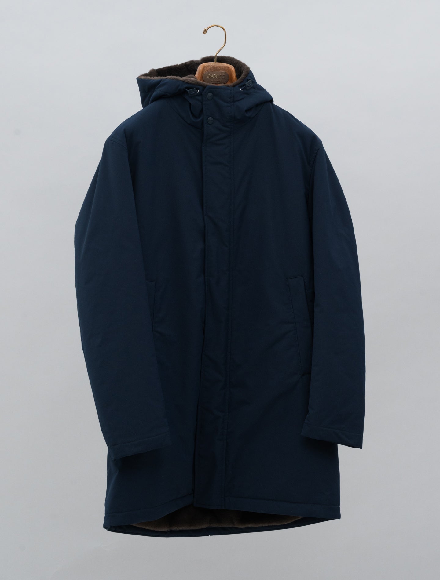 Keystone Parka w. Eco Fur Lining Navy Herno Outerwear 48