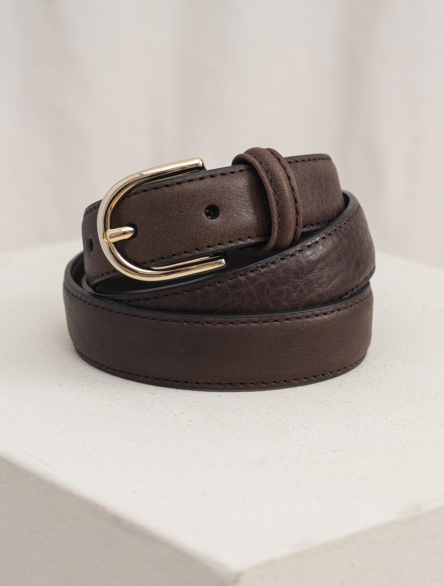 Leather Belt Brown | Gabucci